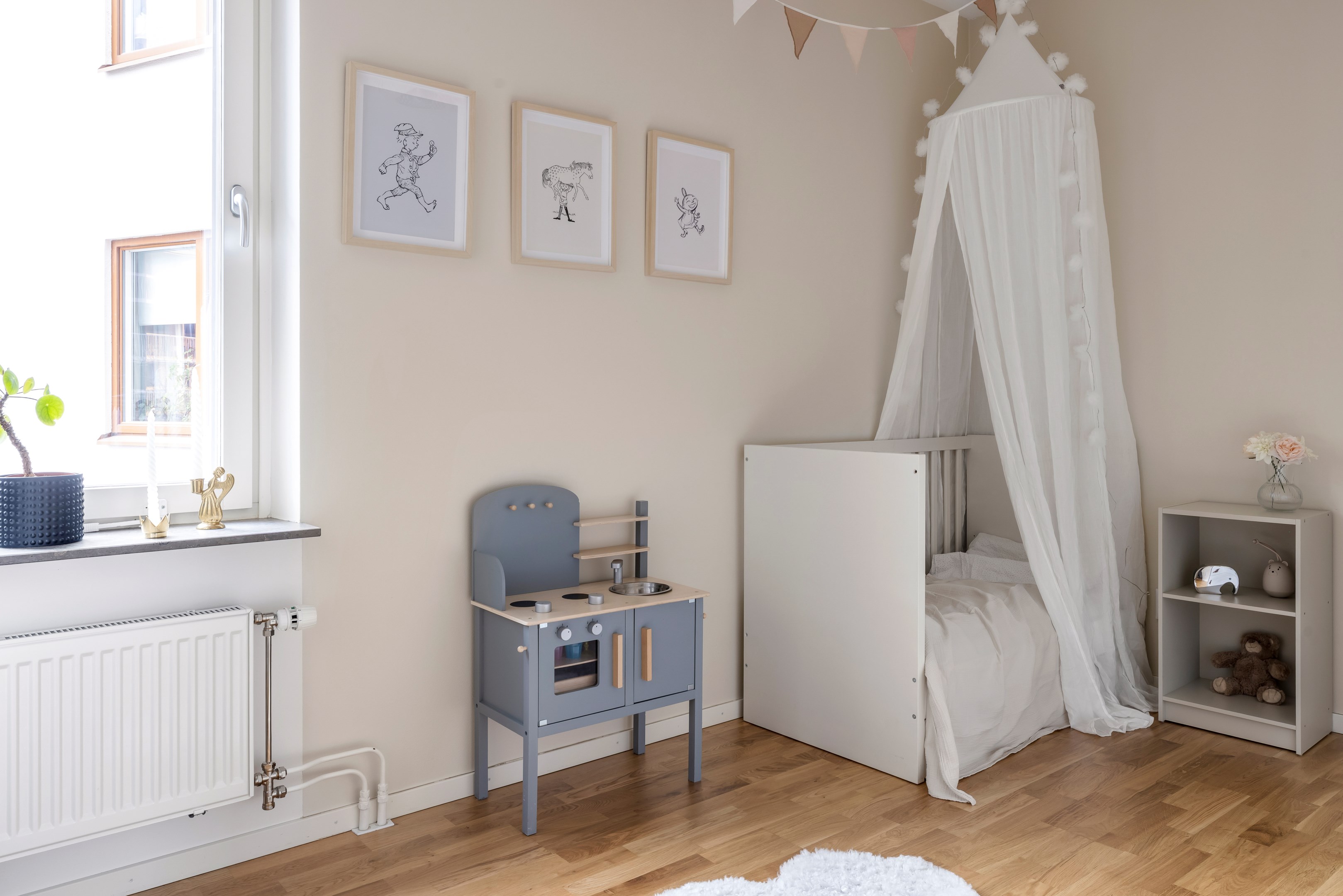 Bostadsbild från Ljusbärargatan 7, Kommande i Kapellgärdet, Uppsala