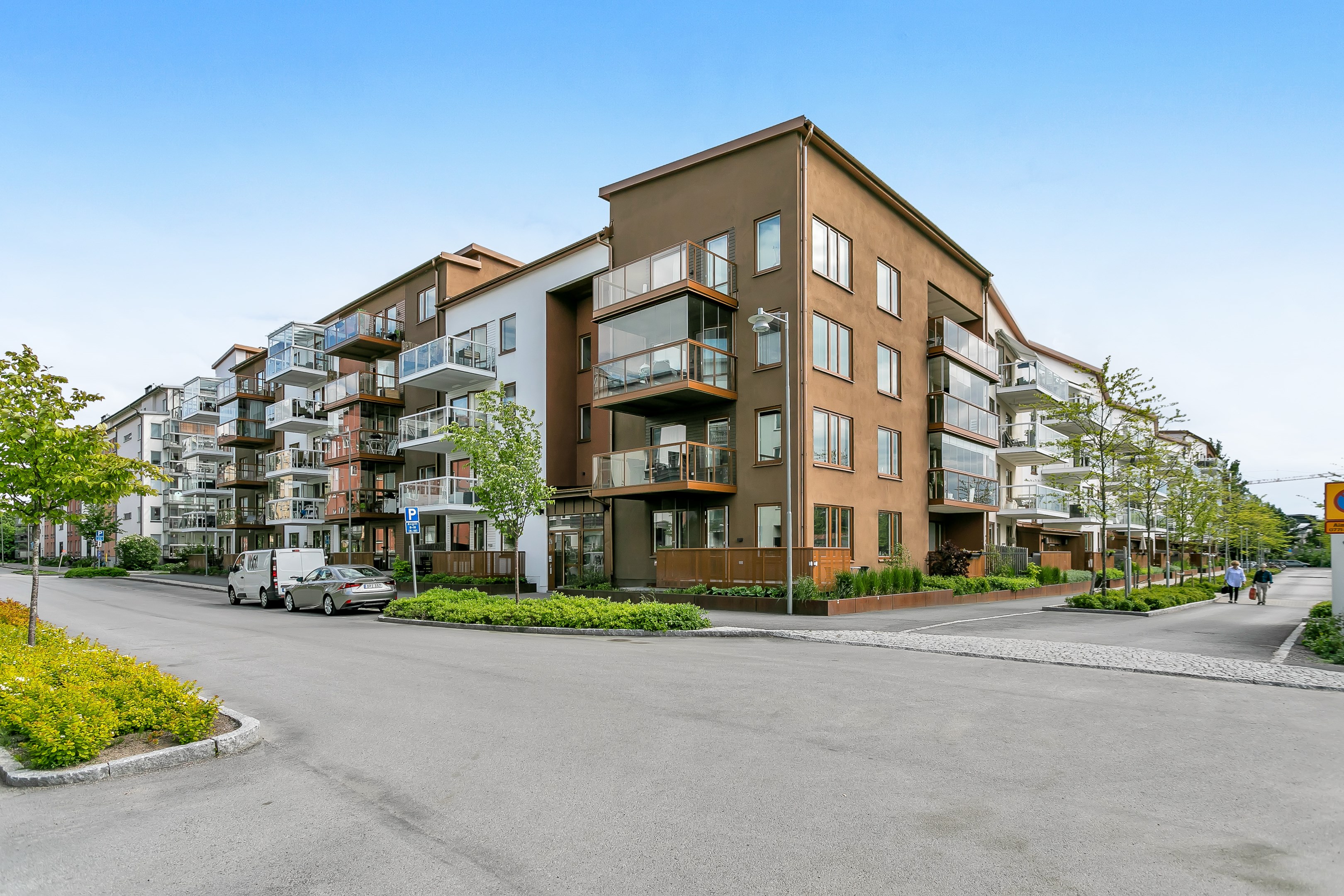 Bostadsbild från Ljusbärargatan 7, Kommande i Kapellgärdet, Uppsala