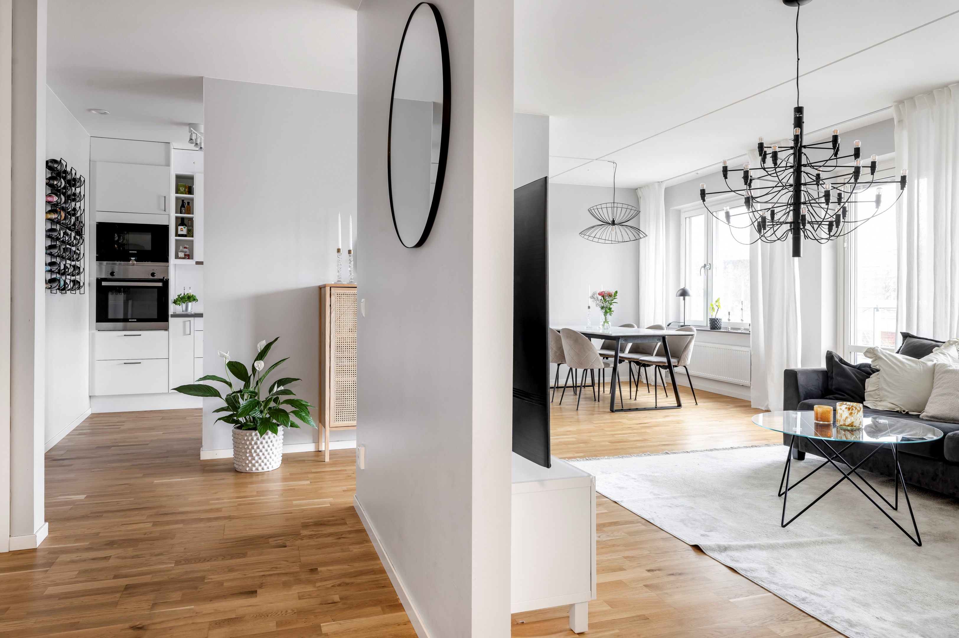 Bostadsbild från Ljusbärargatan 7, Kommande i Kapellgärdet, Uppsala