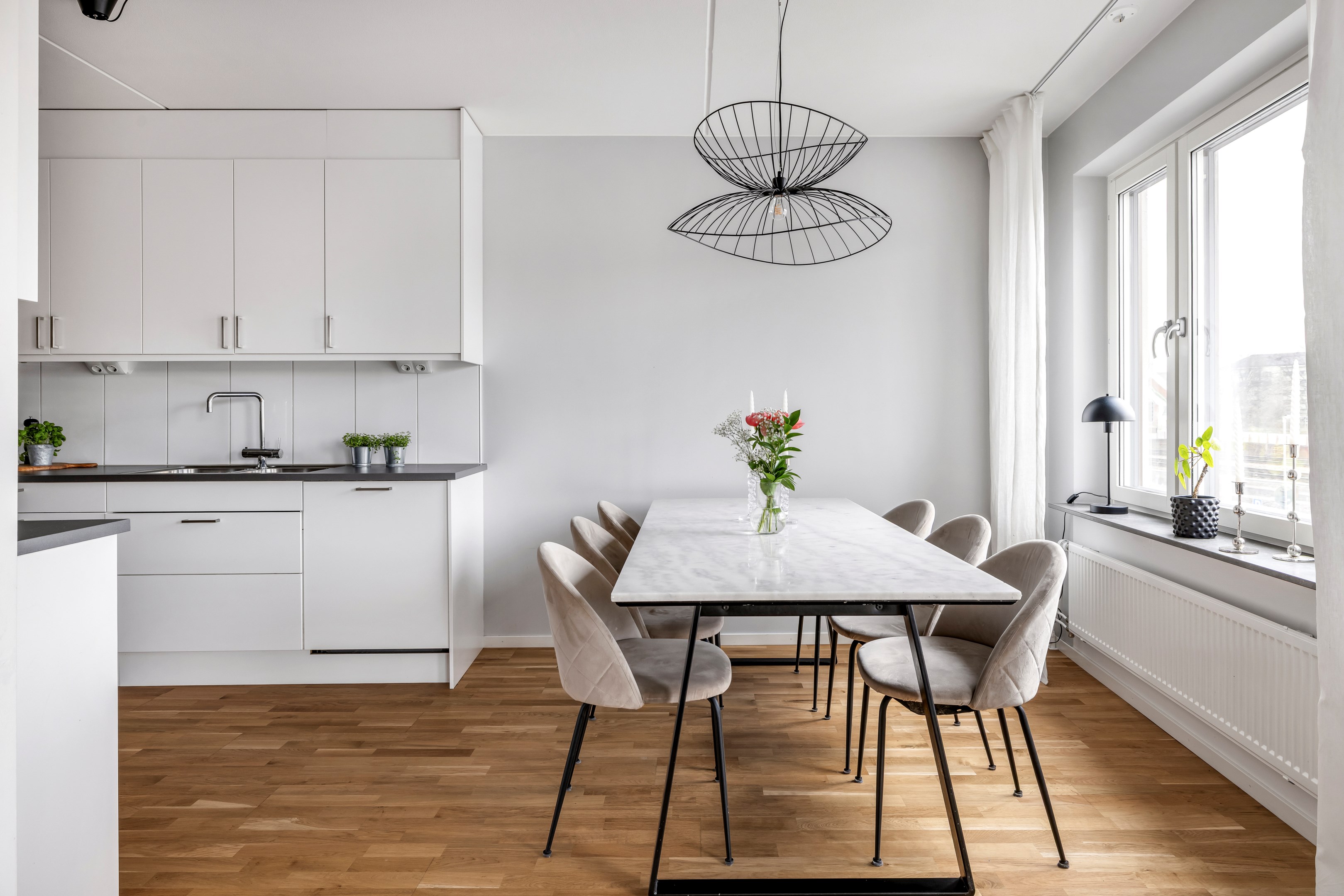 Bostadsbild från Ljusbärargatan 7, Kommande i Kapellgärdet, Uppsala