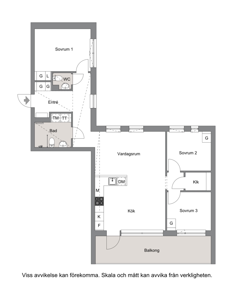 Bostadsbild från Mariehällsvägen 30G, Till salu i Bromma - Mariehäll, Stockholm