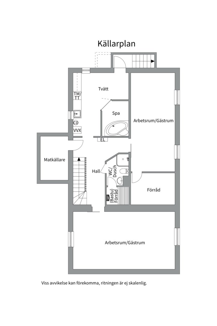 Planlösning från Ynglingagatan 27, Såld i Svartbäcken, Uppsala