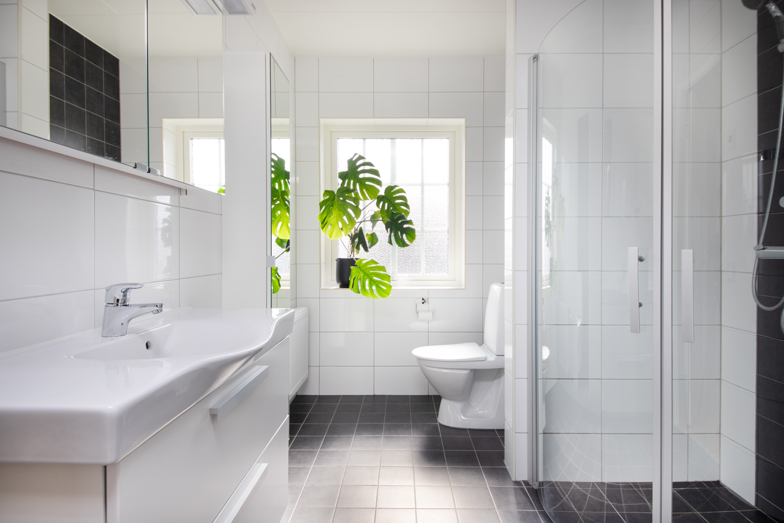 Badrum på övervåningen