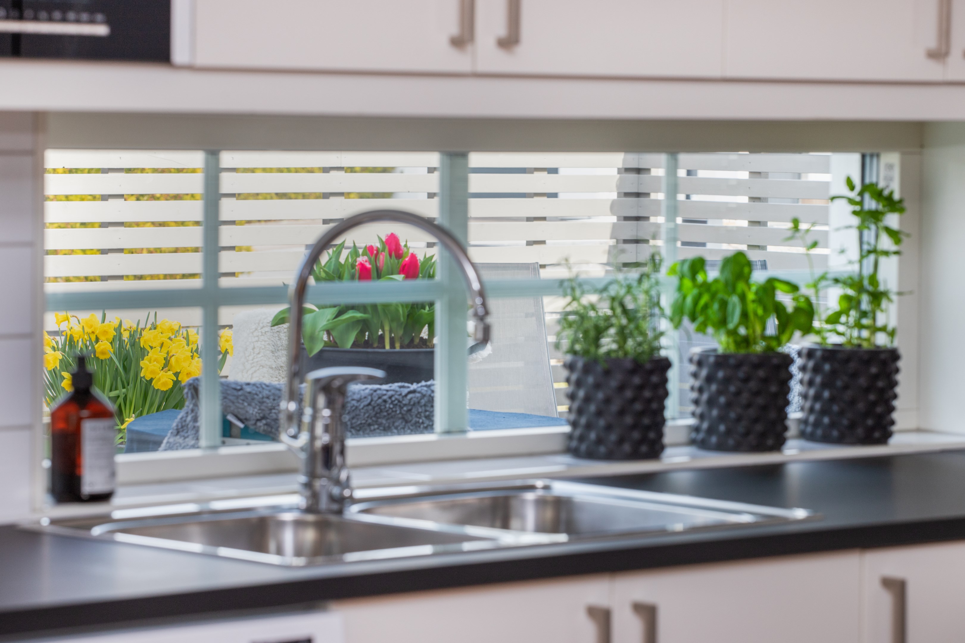 Fönster som ger diskandet lite guldkant