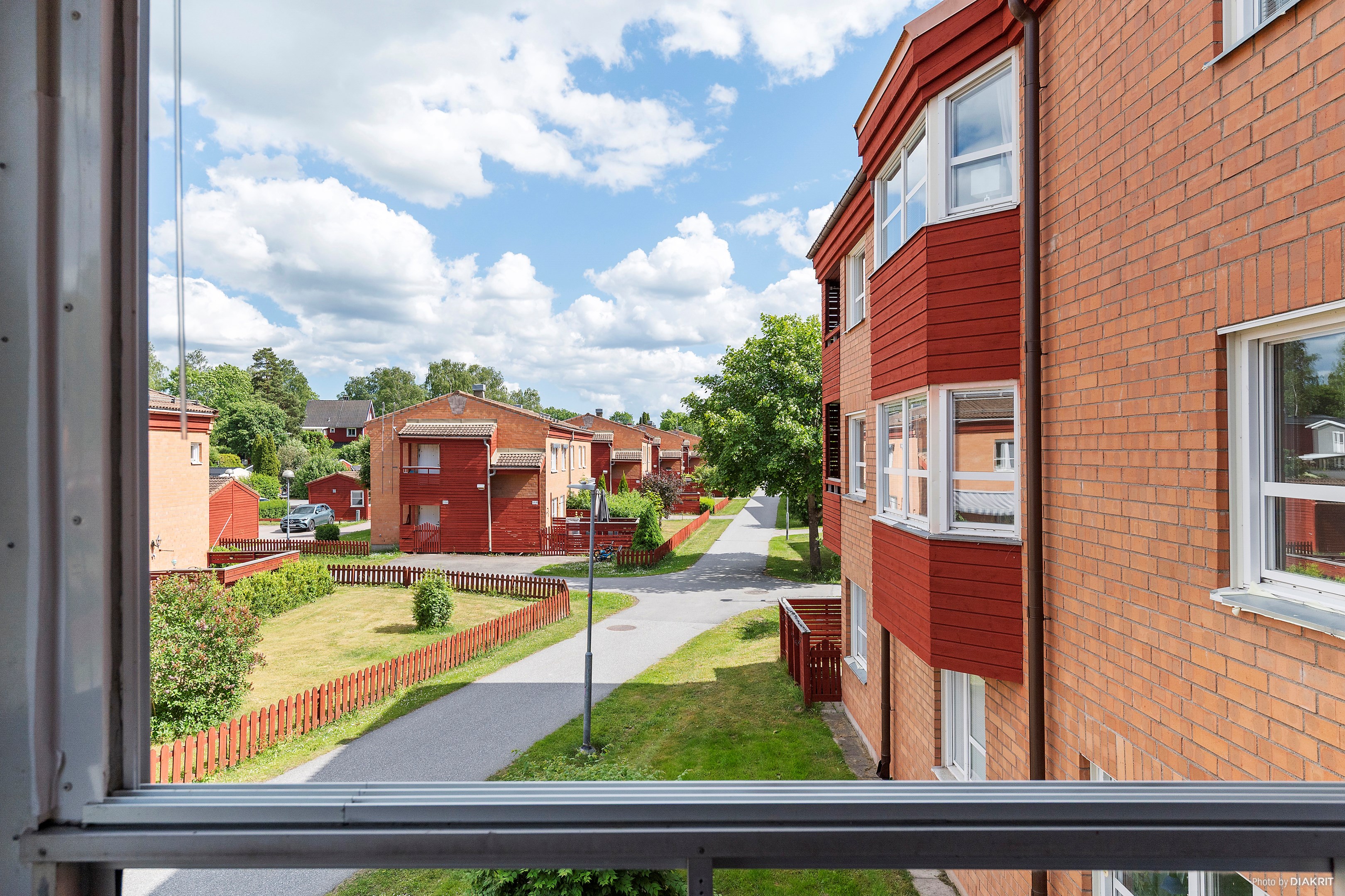 Utsikt från balkongen