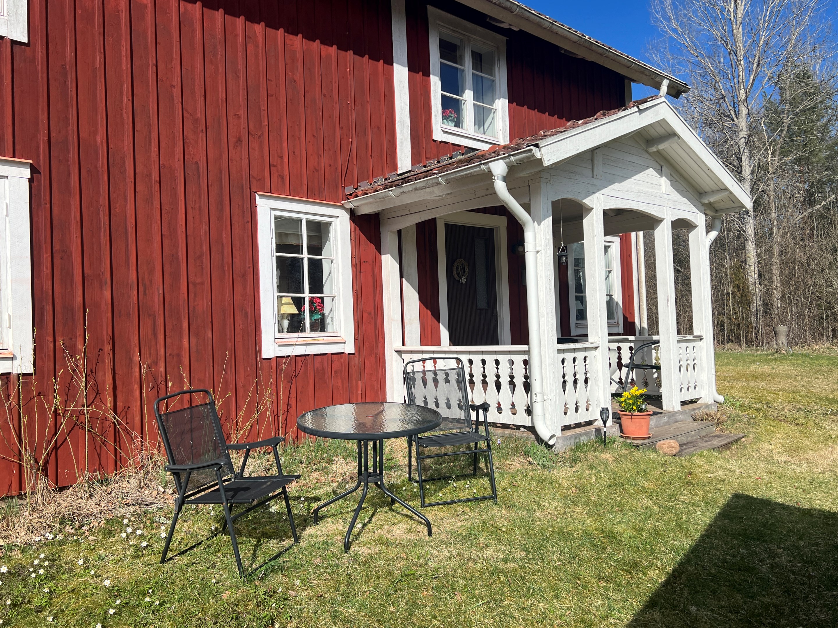 Fikaplats både ute och inne