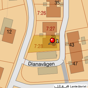 Bostadsbild från Dianavägen 29, Kommande i Eknäs, Nacka