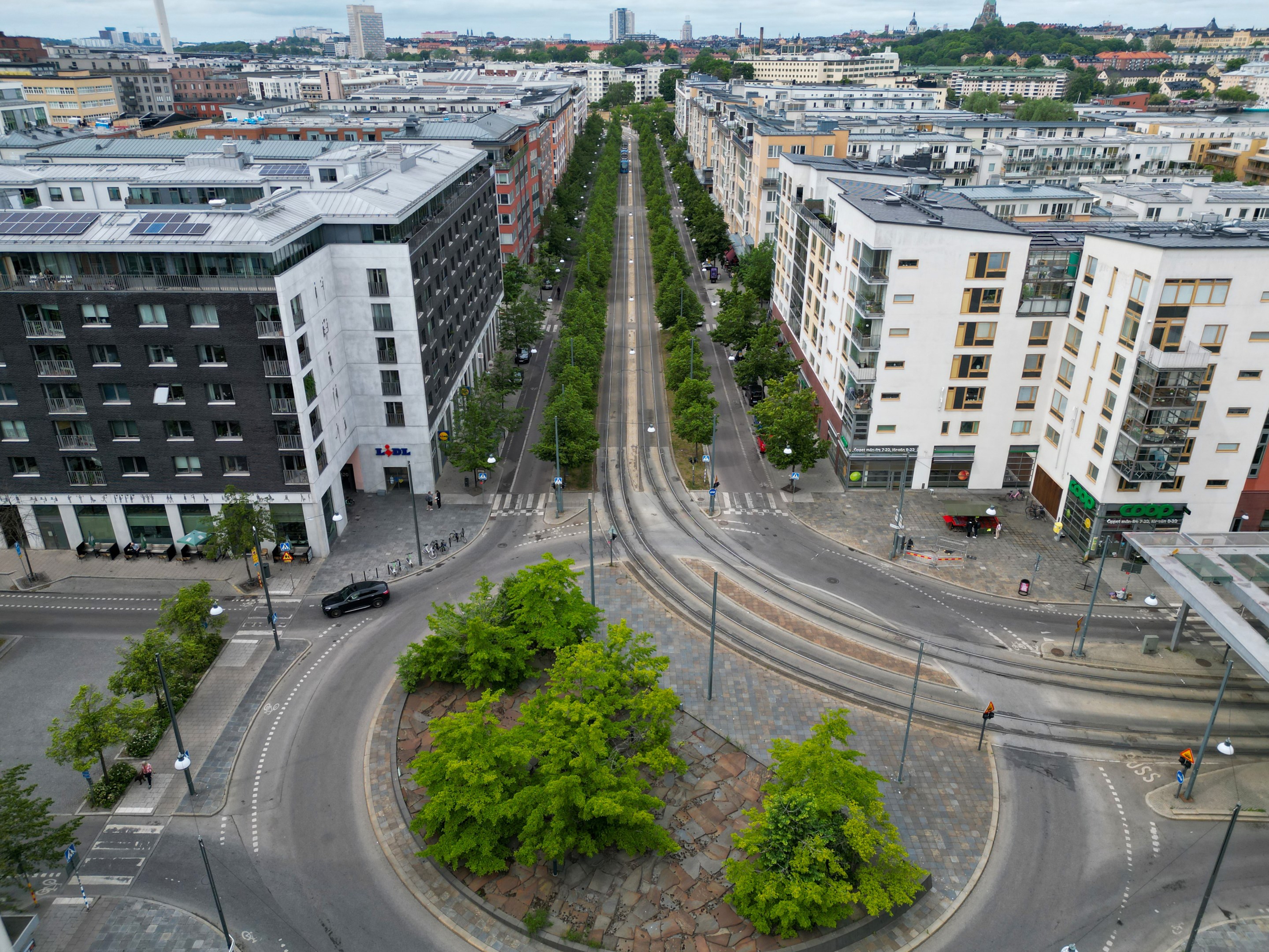 Bostadsbild från Midskeppsgatan 21, Kommande i Hammarby Sjöstad, Stockholm