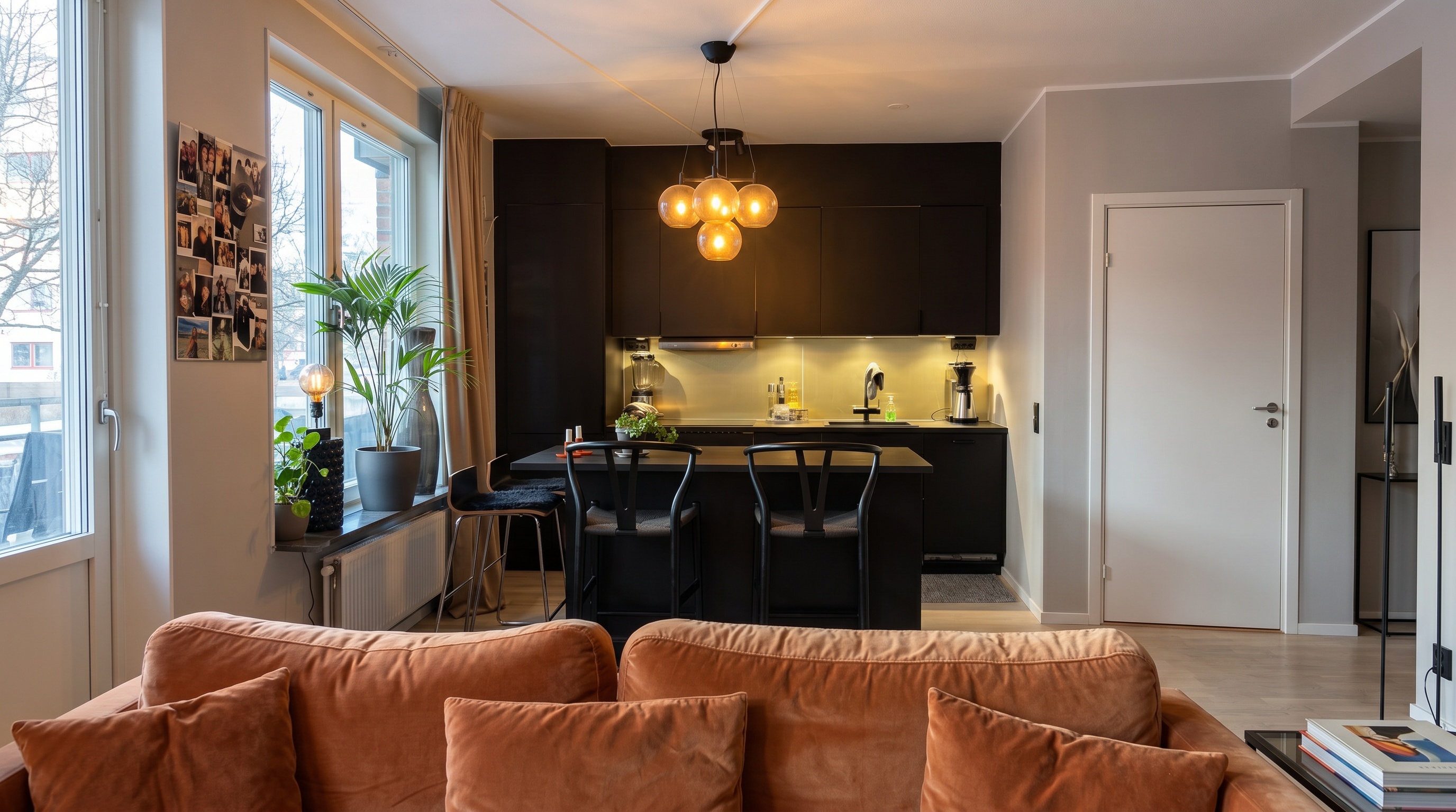 Bostadsbild från Midskeppsgatan 21, Kommande i Hammarby Sjöstad, Stockholm