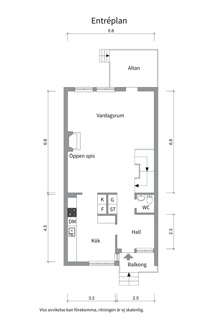 Planlösning från Dalgatan 11B, Kommande i Luthagen, Uppsala