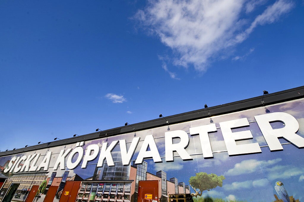 i Sickla Köpkvarter