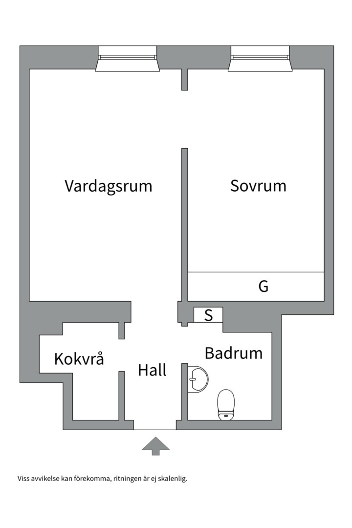 Planlösning från Fridhemsgatan 8, Till salu i Kungsholmen, Stockholm