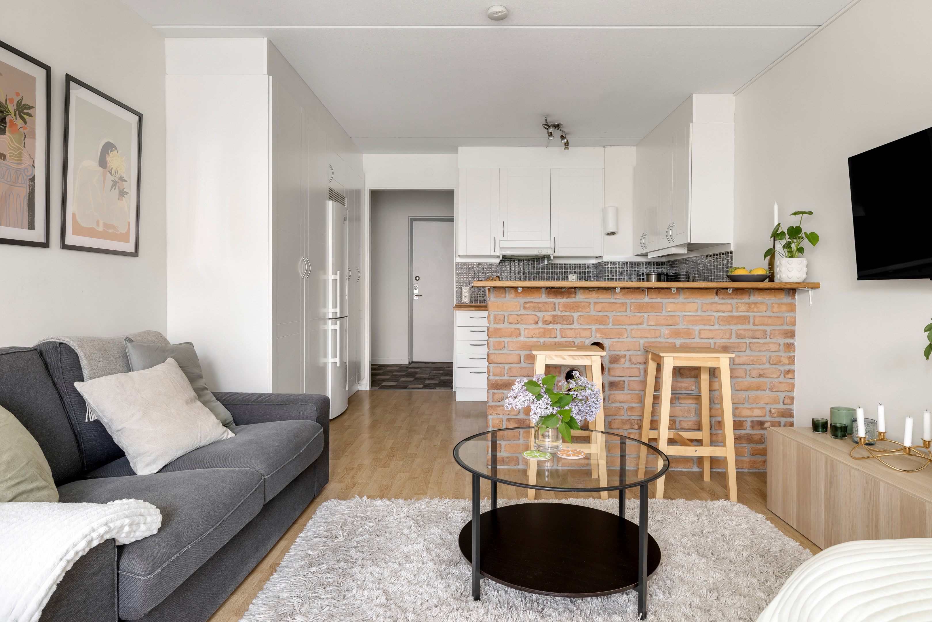 Bostadsbild från S:t Johannesgatan 36B, Kommande i Rackarberget, Uppsala
