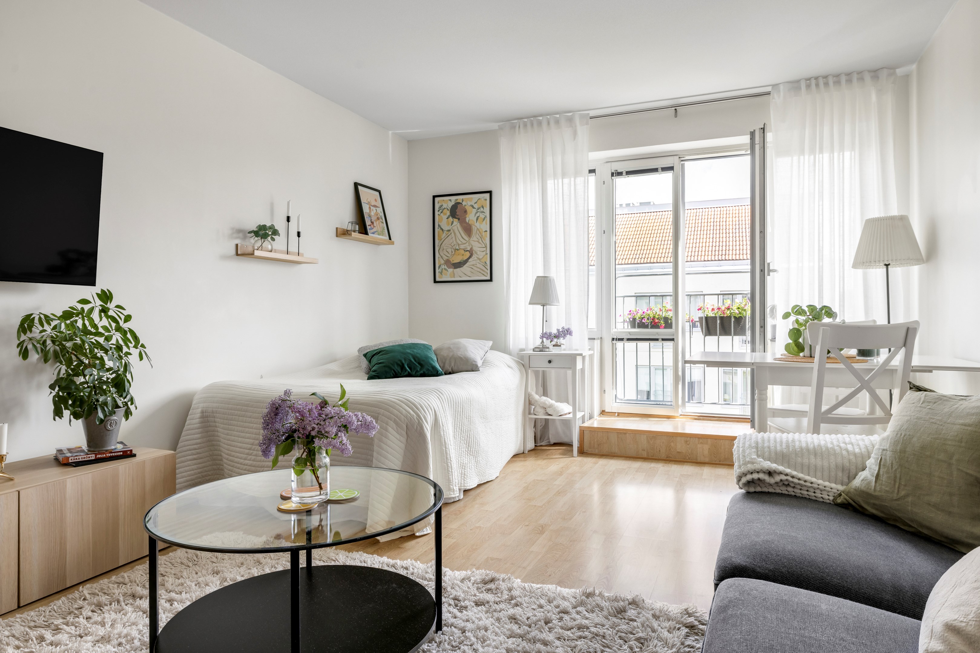 Bostadsbild från S:t Johannesgatan 36B, Kommande i Rackarberget, Uppsala