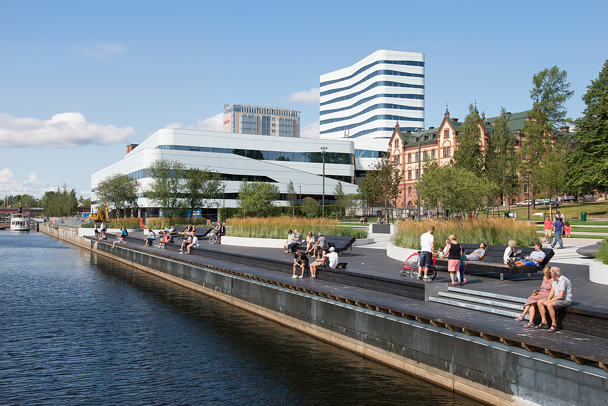 Umeå Centrum nya parken