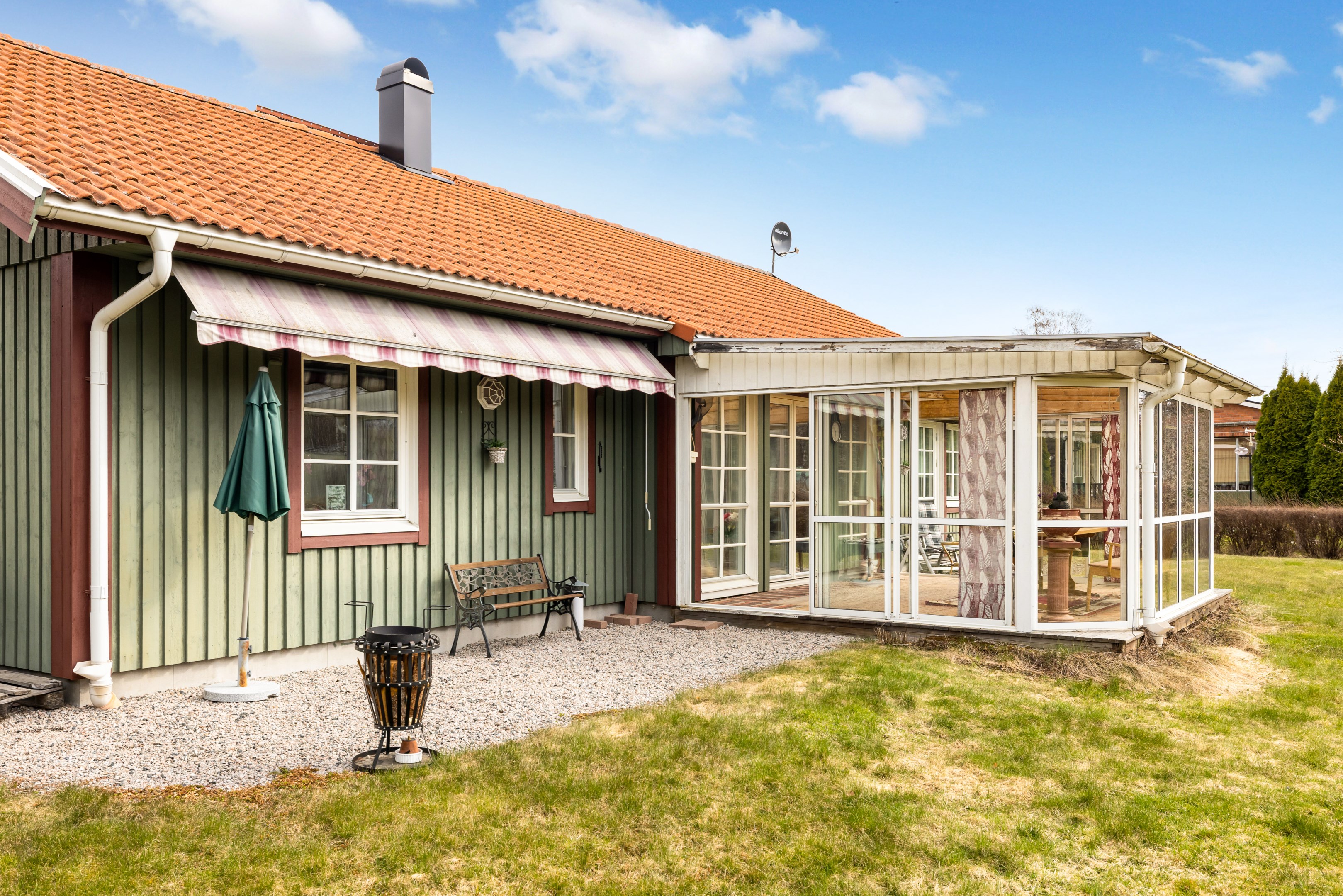 Bostadsbild från Badvägen 2, Kommande i Morgongåva, Heby