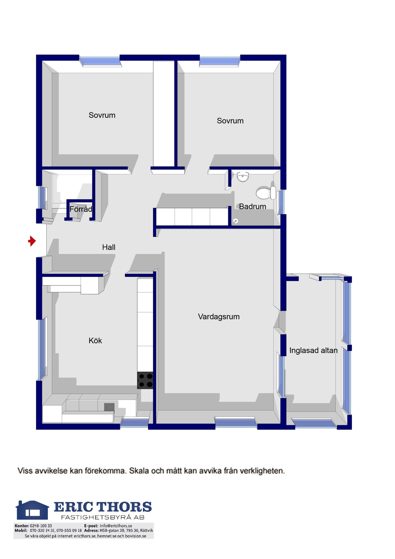 Planlösning E-plan