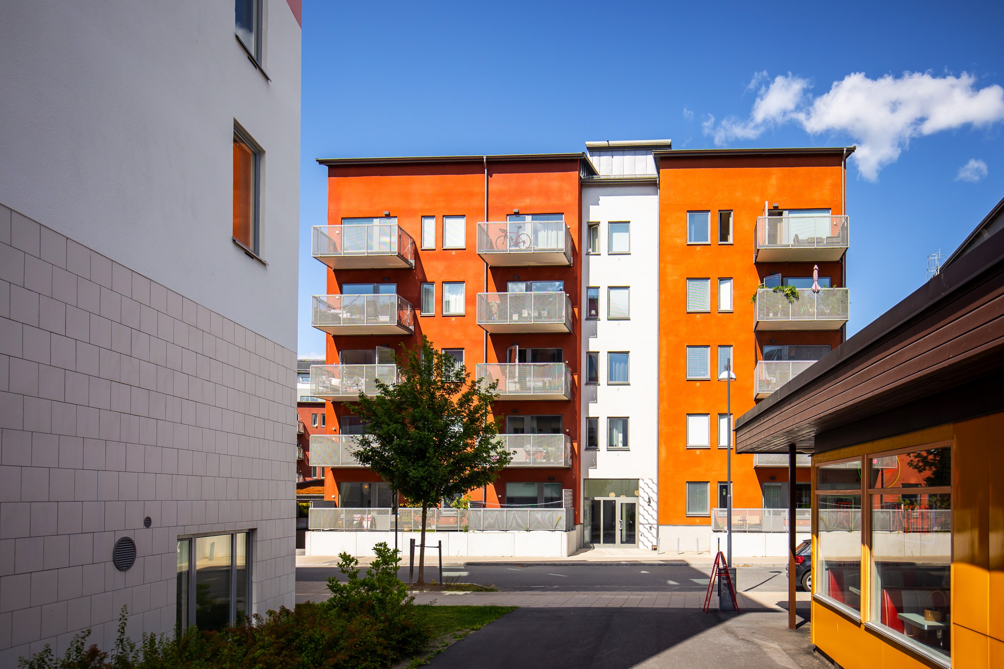 Bostadsbild från Ursula Printz gata 2, Kommande i Gustavsbergs - Porslinskvarteren, Värmdö