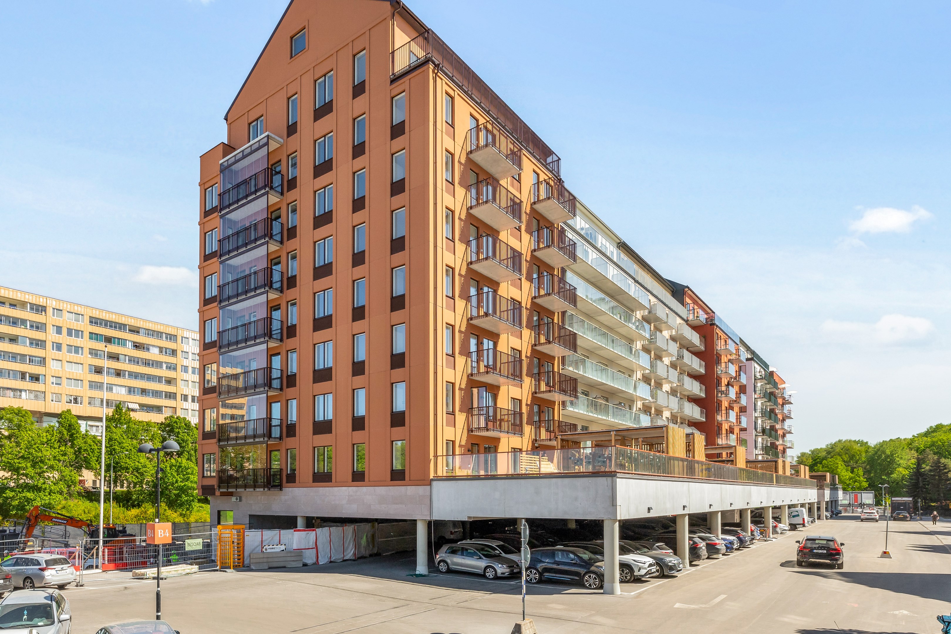 Bostadsbild från Solnavägen 29J, Kommande i Solna centrum, Solna