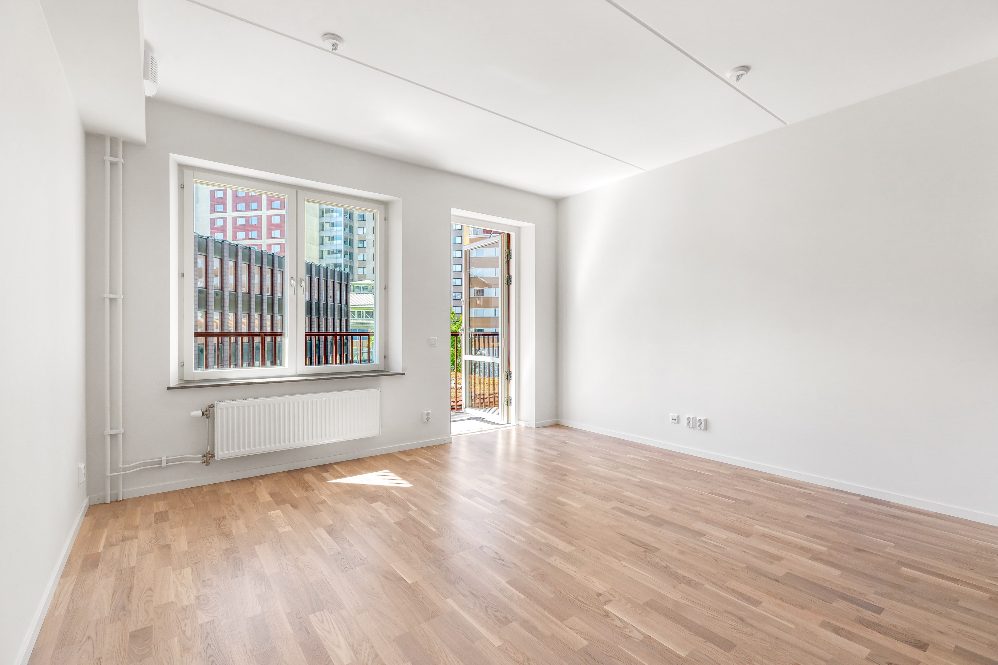 Bostadsbild från Solnavägen 29J, Kommande i Solna centrum, Solna