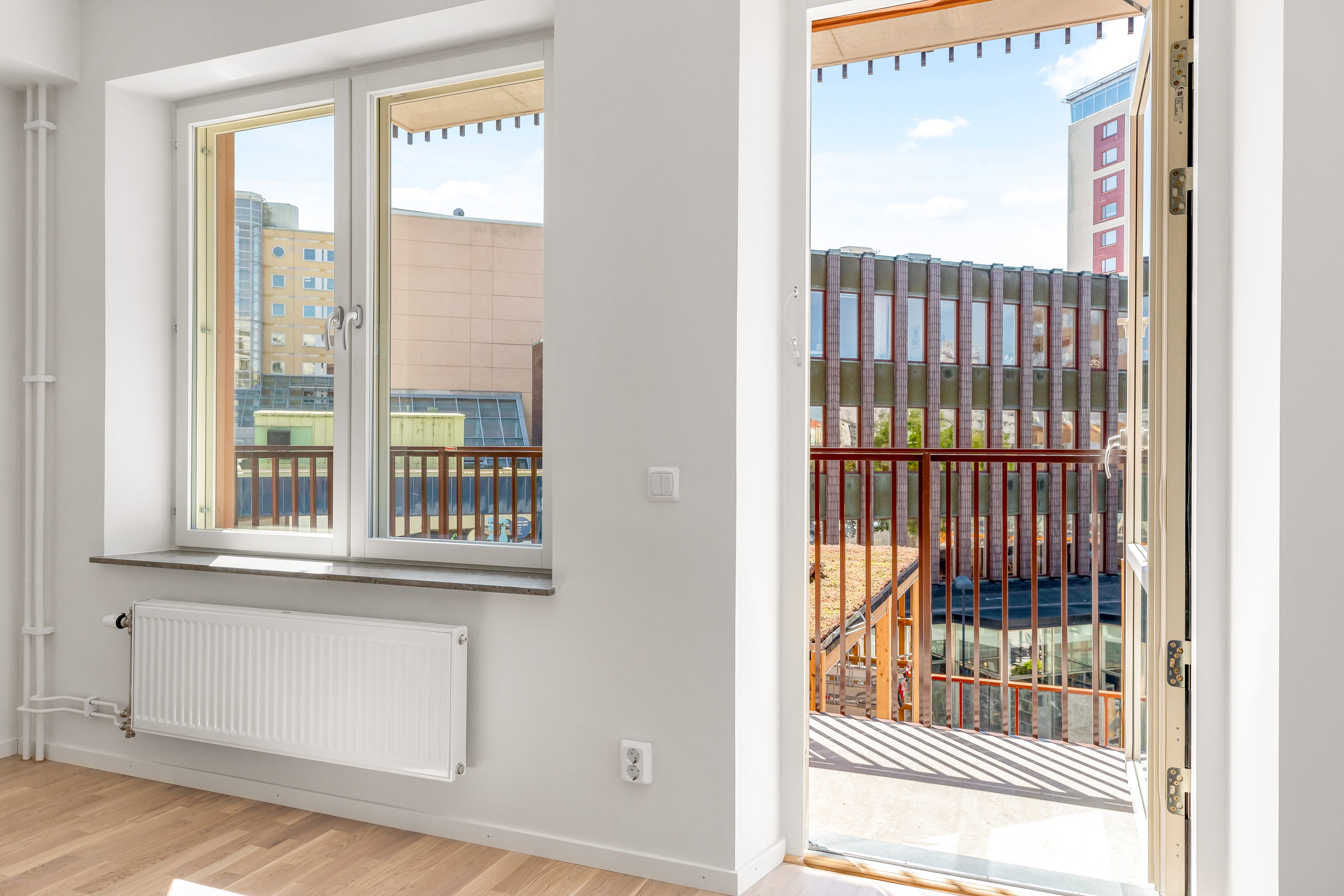 Bostadsbild från Solnavägen 29J, Kommande i Solna centrum, Solna