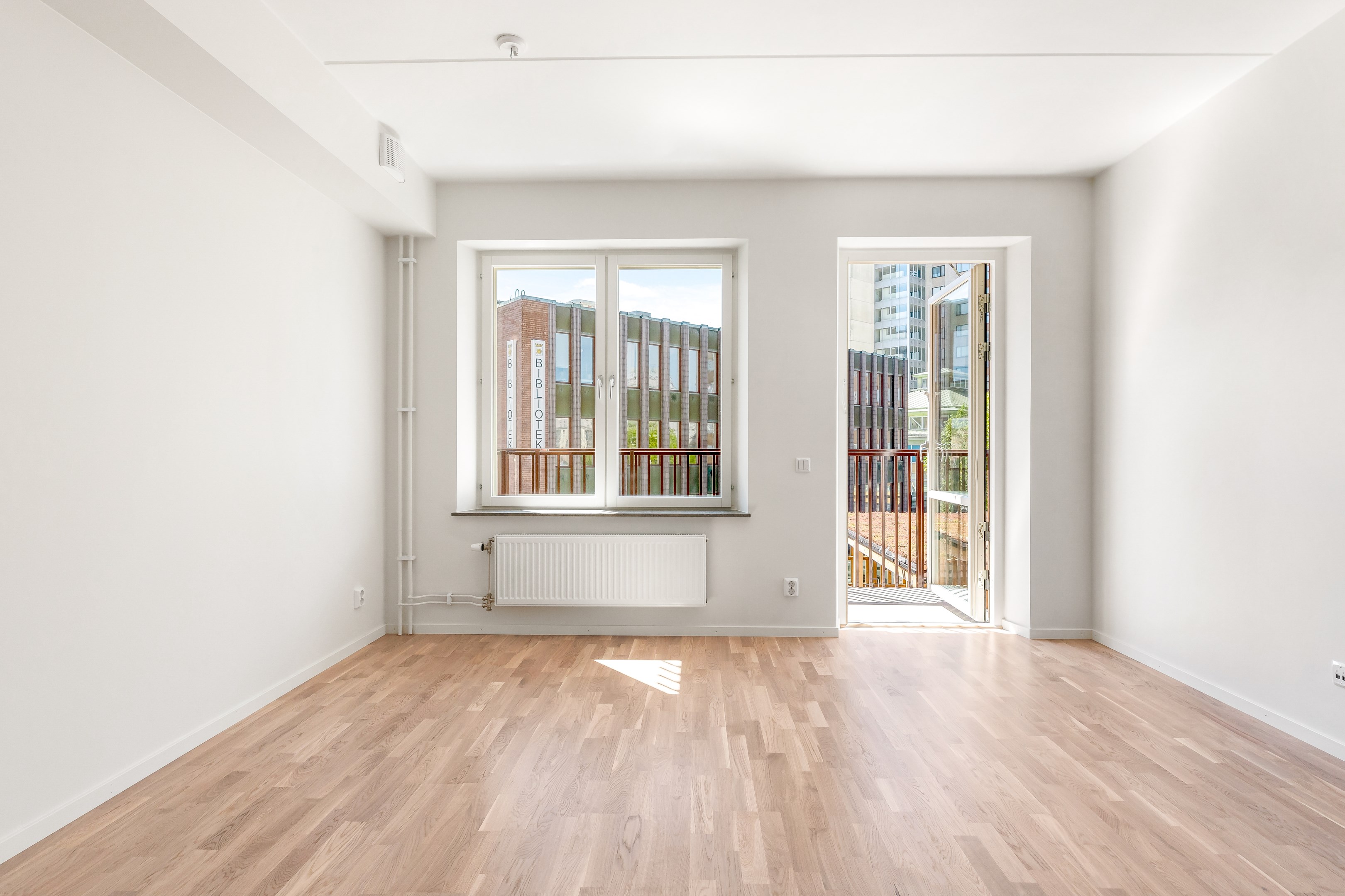 Bostadsbild från Solnavägen 29J, Kommande i Solna centrum, Solna