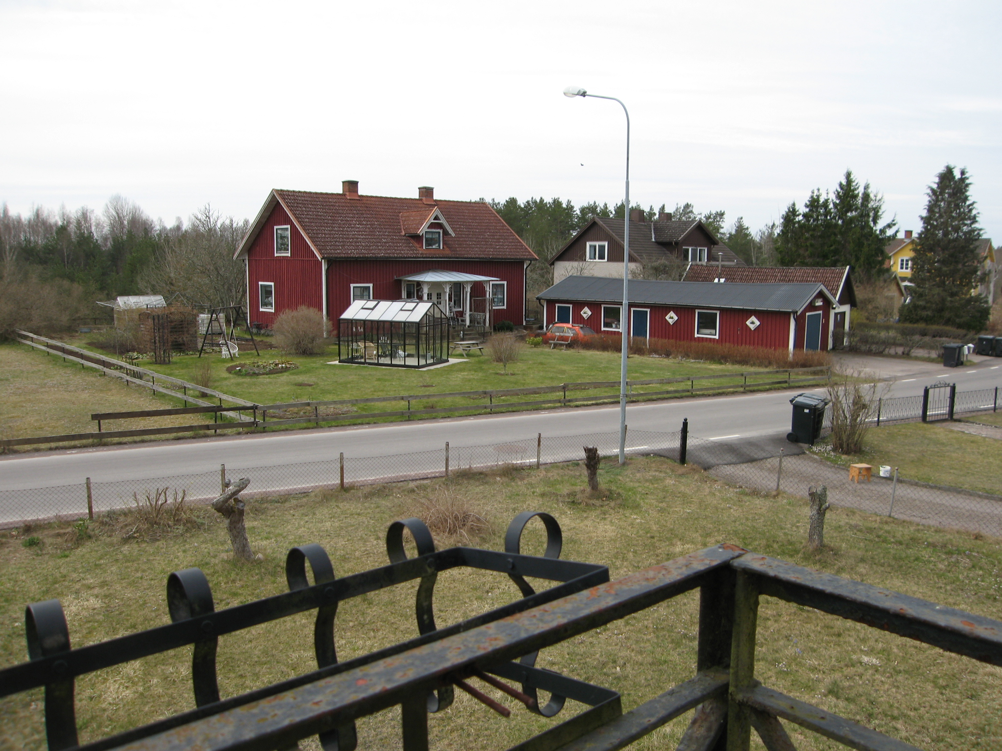 Utsikt från balkong
