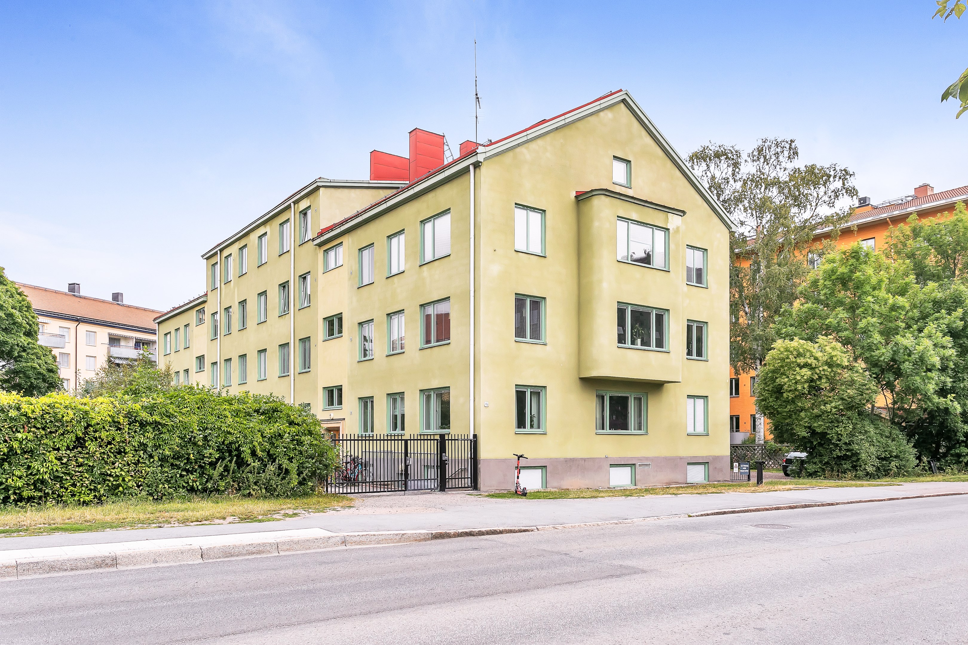 Bostadsbild från Kyrkogårdsgatan 45 B, Kommande i Luthagen, Uppsala