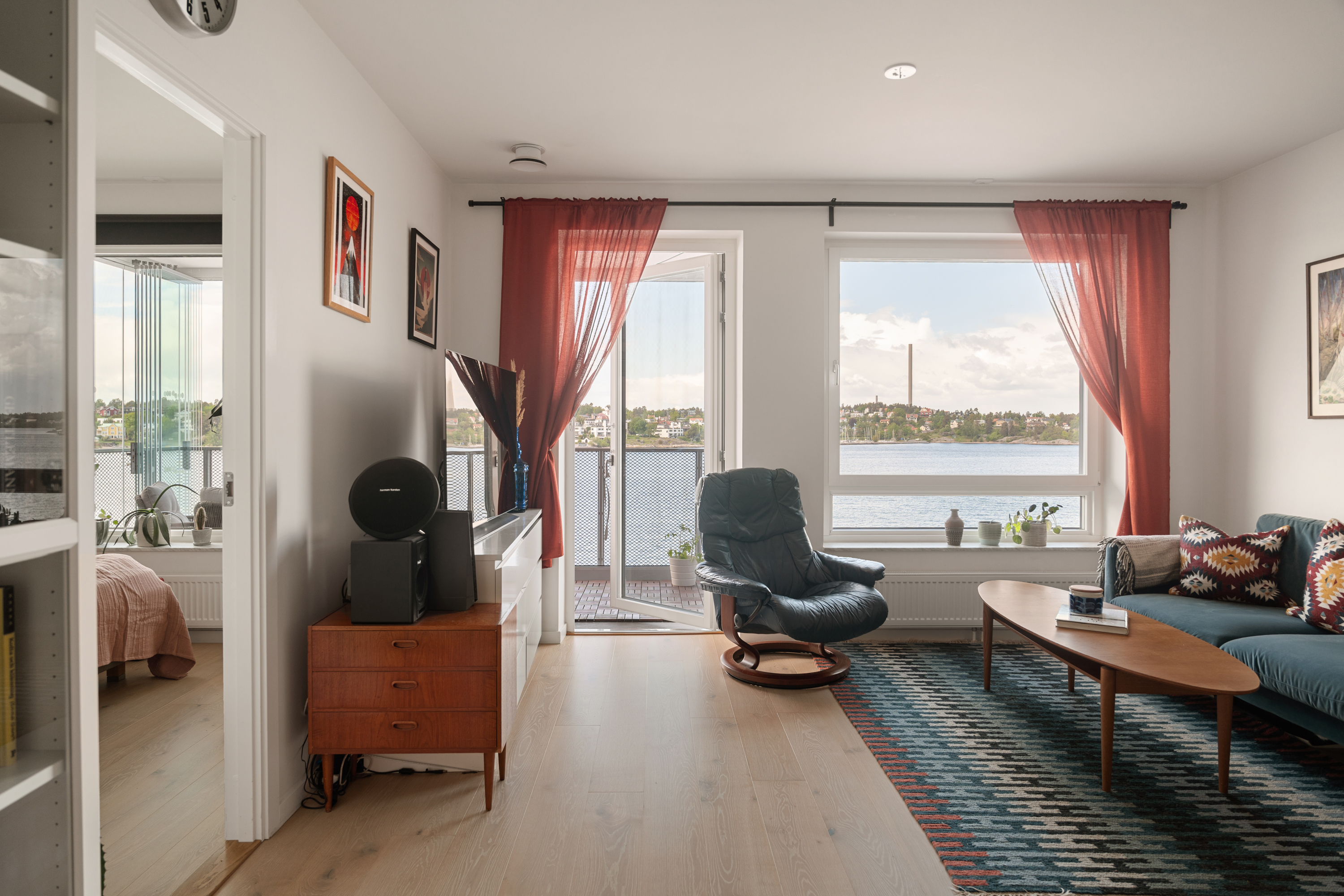 Bostadsbild från Telegrafvägen 32, Till salu i Telegrafberget, Nacka