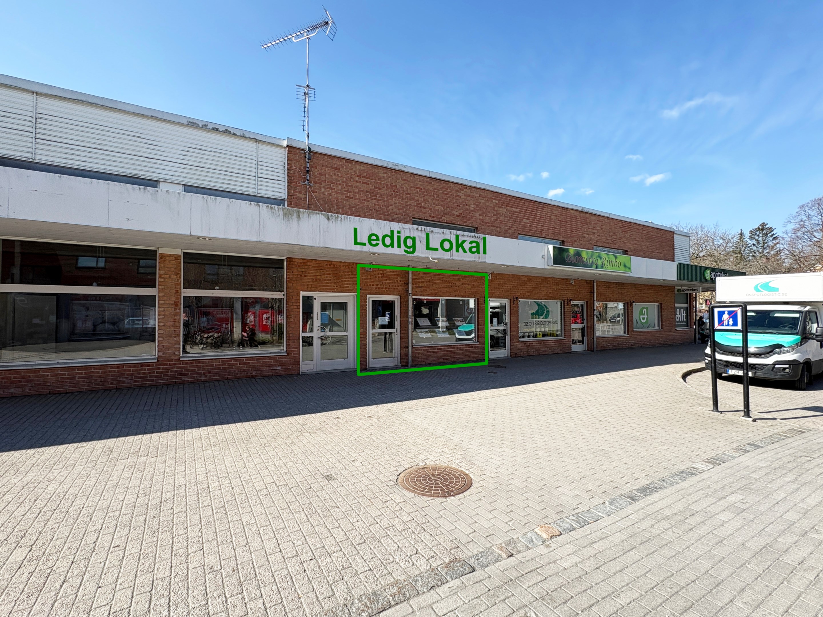 Butik/kontor för uthyrning i Rimbo Centrum – Köpmannagatan 2 bild 1