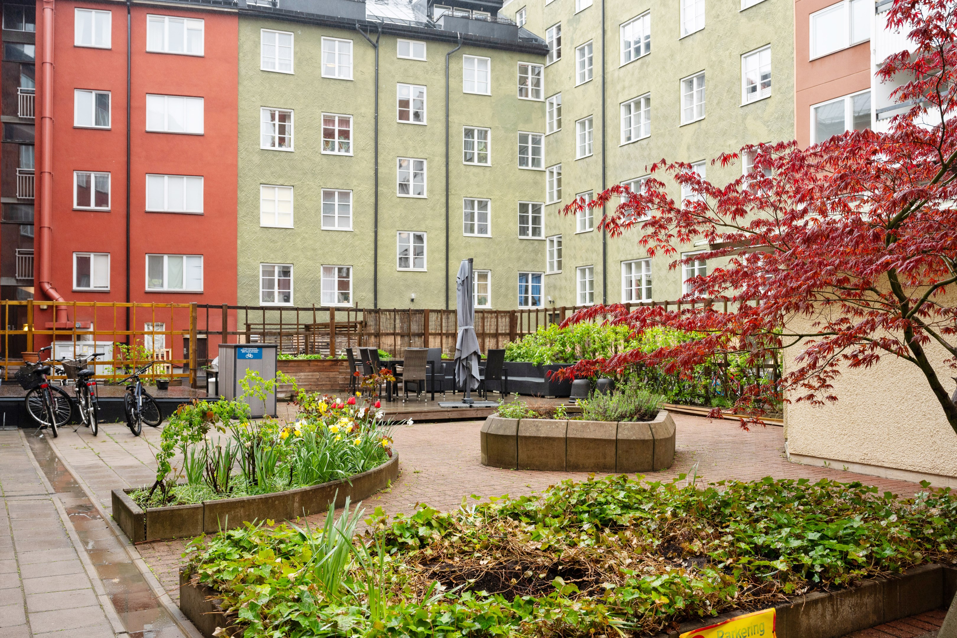 Bostadsbild från Andersvägen 3B, Kommande i Haga, Norra, Solna