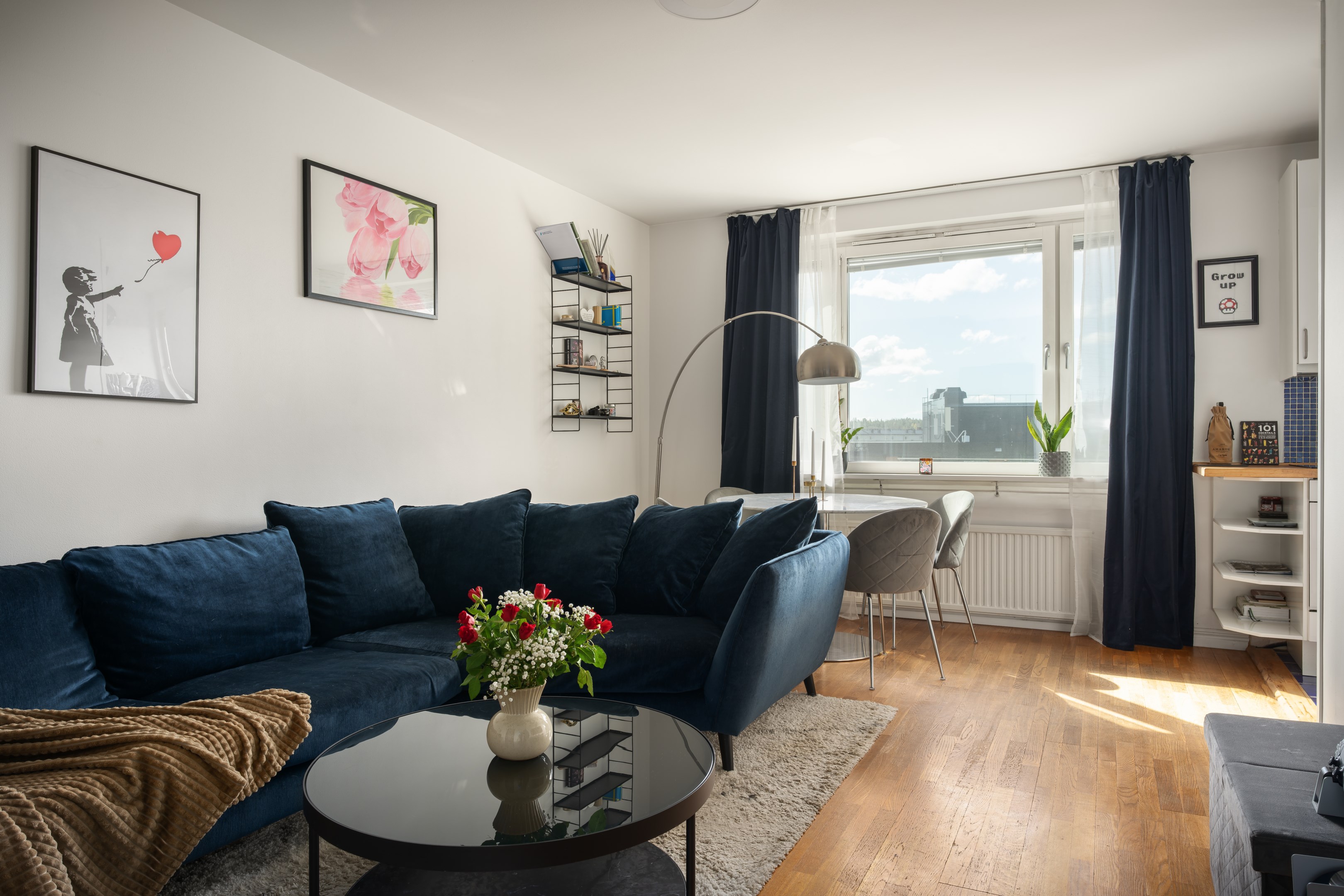 Bostadsbild från Alphyddevägen 29, Kommande i Alphyddan, Nacka