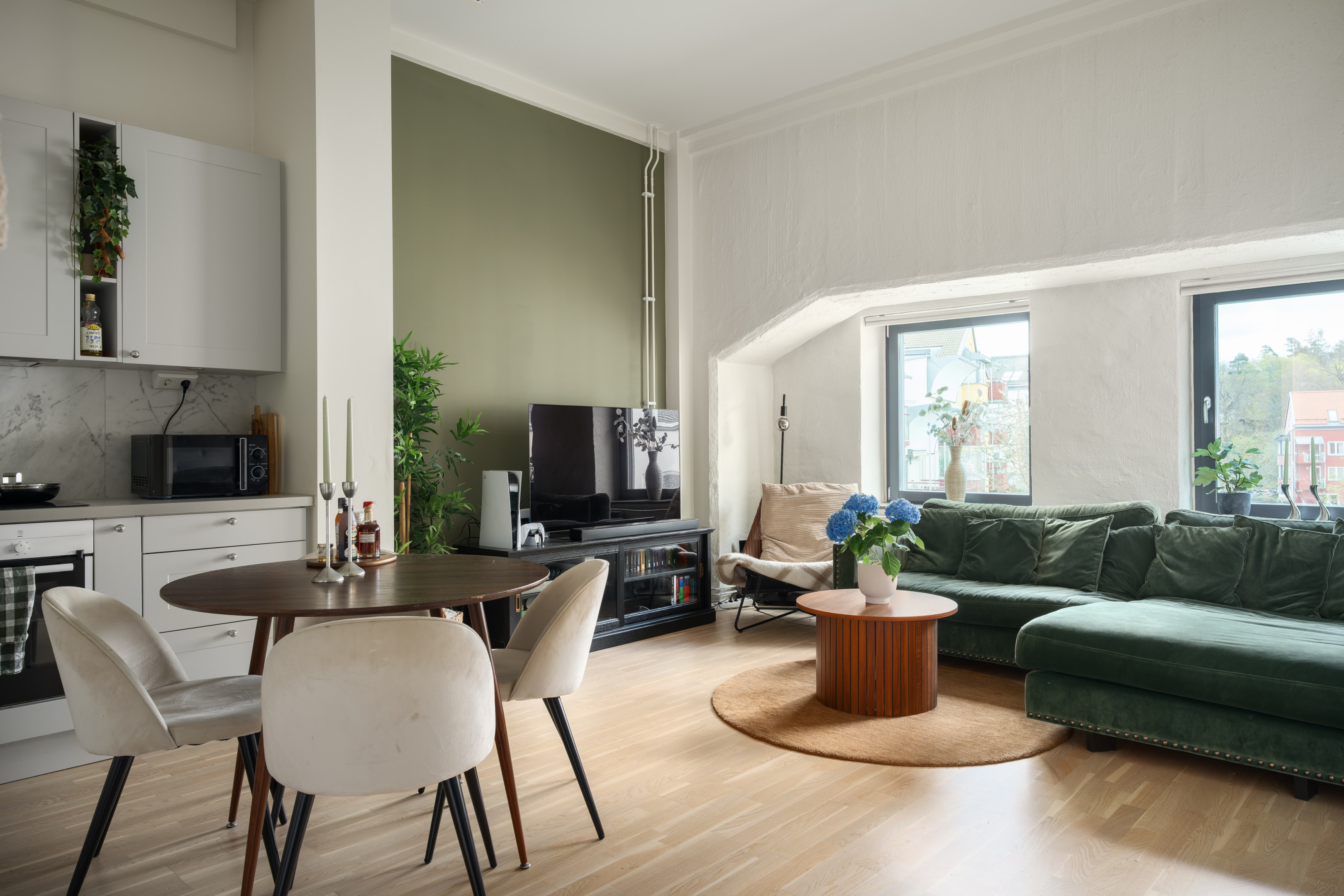 Bostadsbild från Gustaf de Lavals väg 6, Kommande i Järla sjö, Nacka