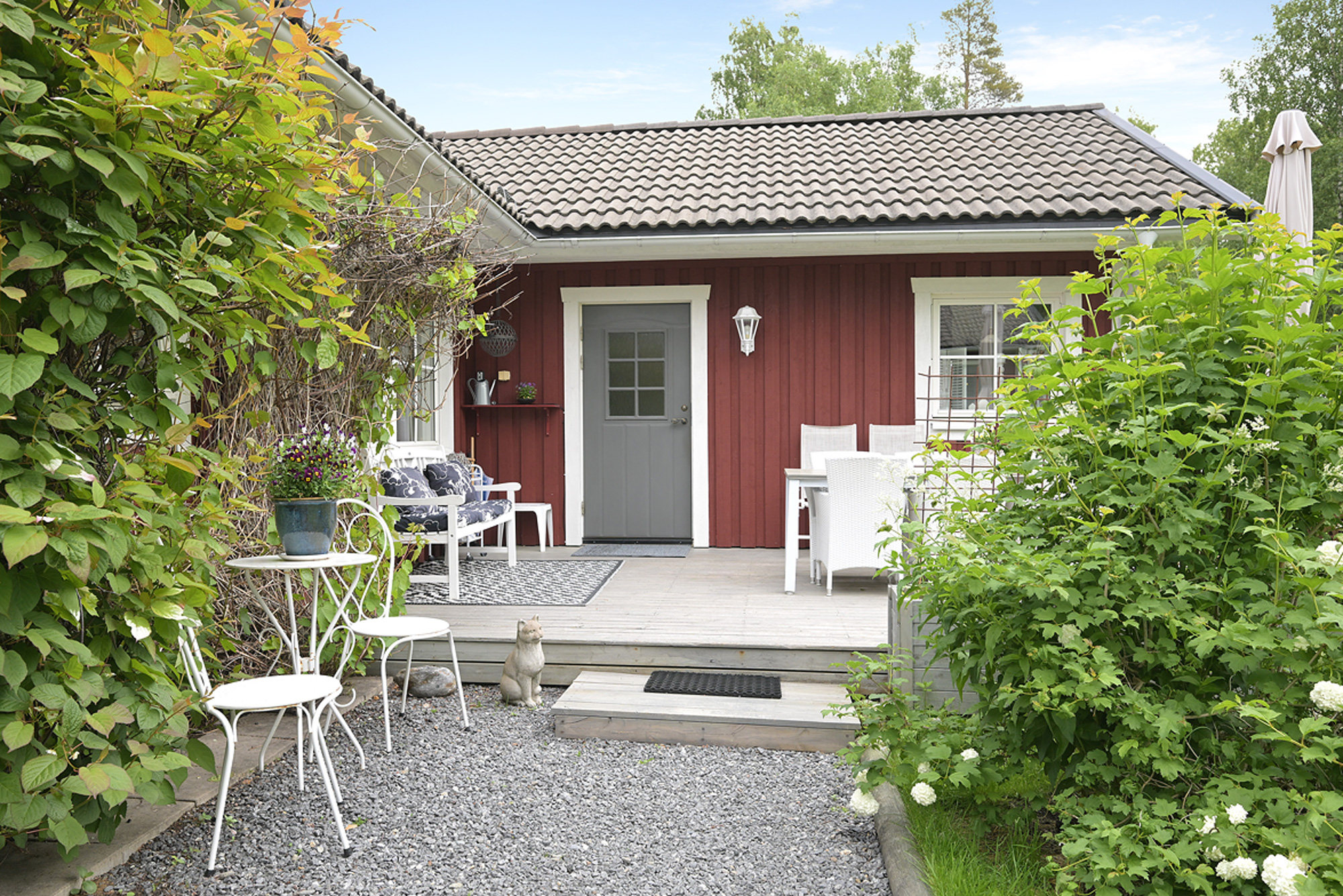 Uteplats framsida