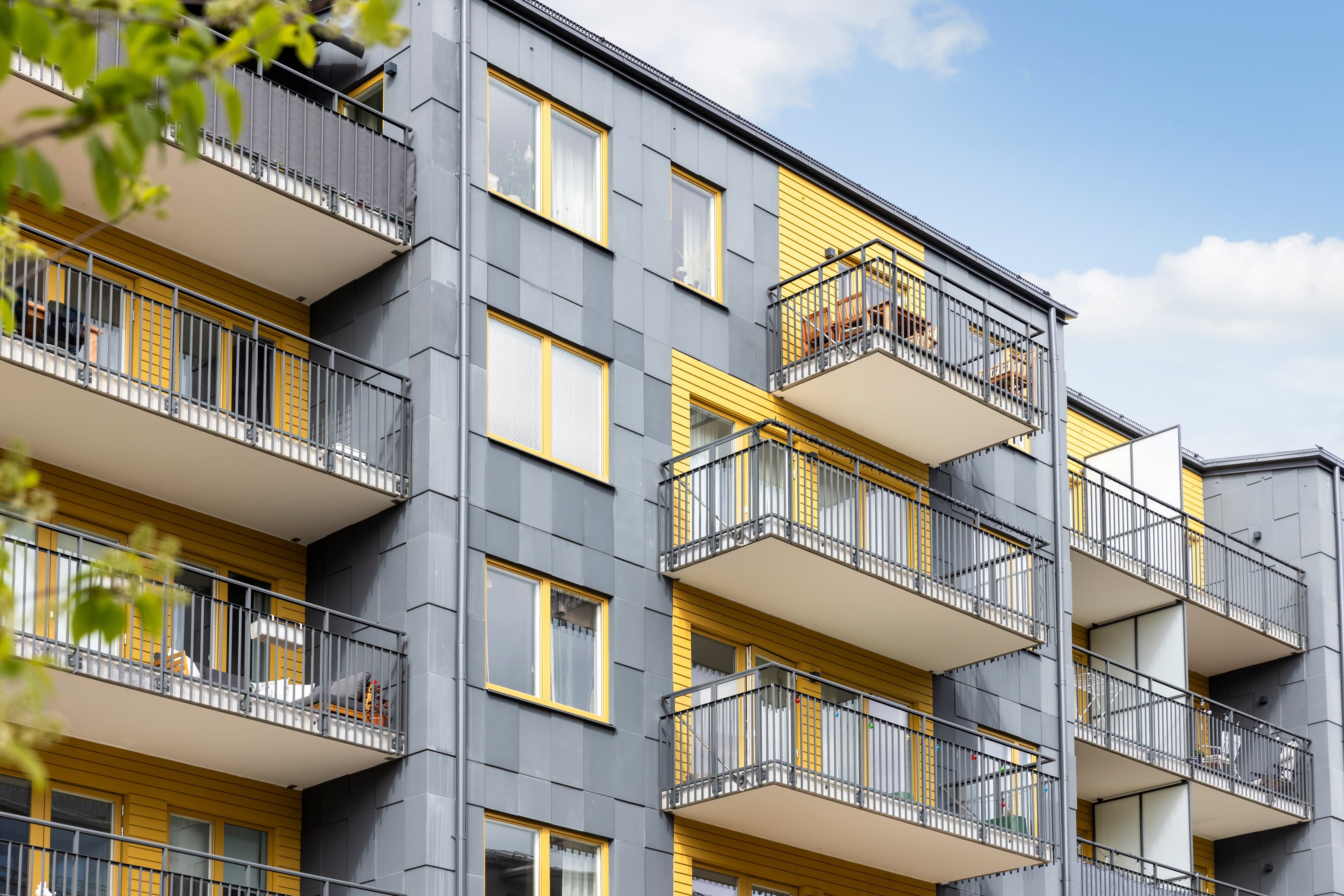 Bostadsbild från Orgelgatan 8, Kommande i Kapellgärdet, Uppsala