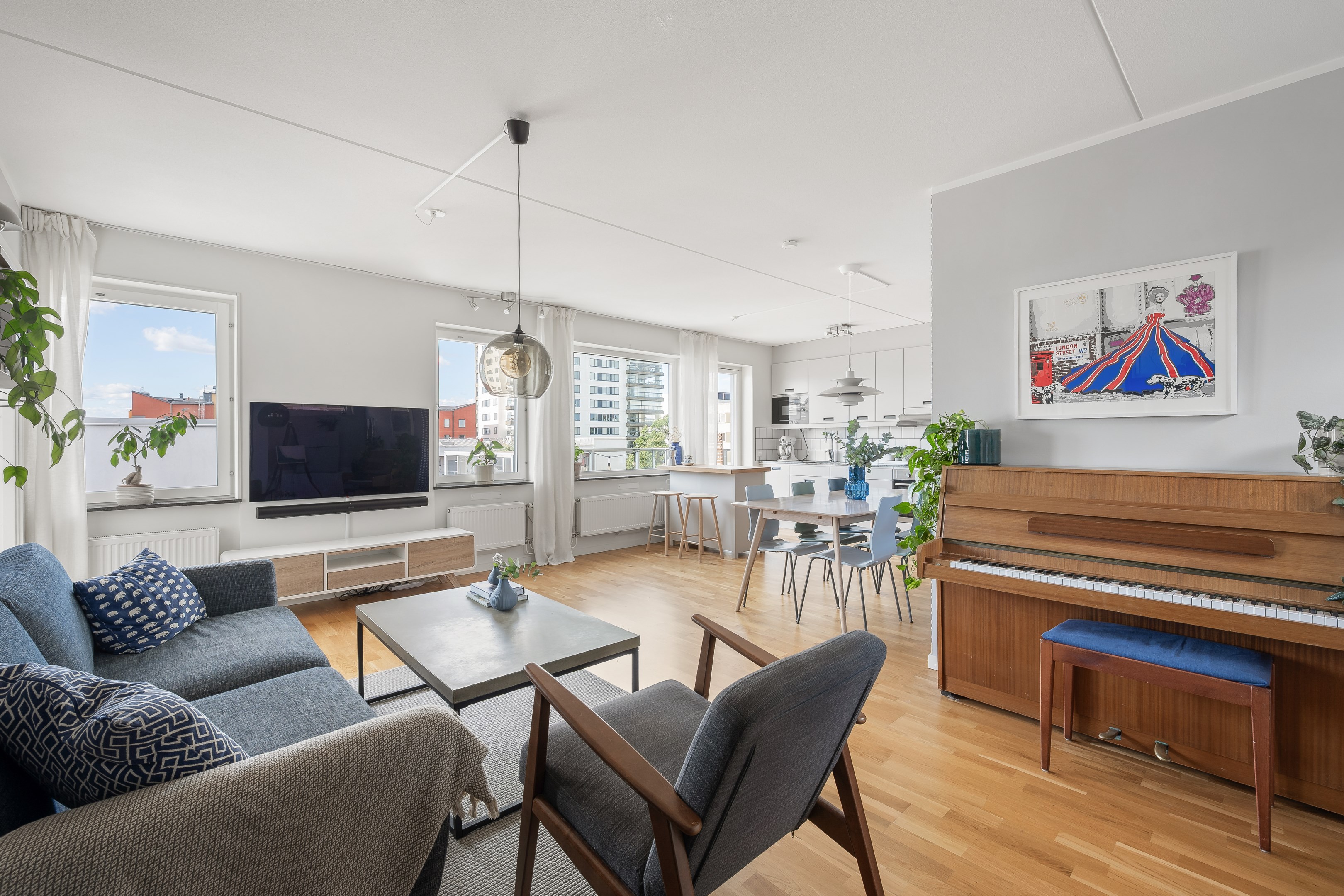 Bostadsbild från Hamngatan 26, högst upp!, Kommande i Centrala Sundbyberg, Sundbyberg