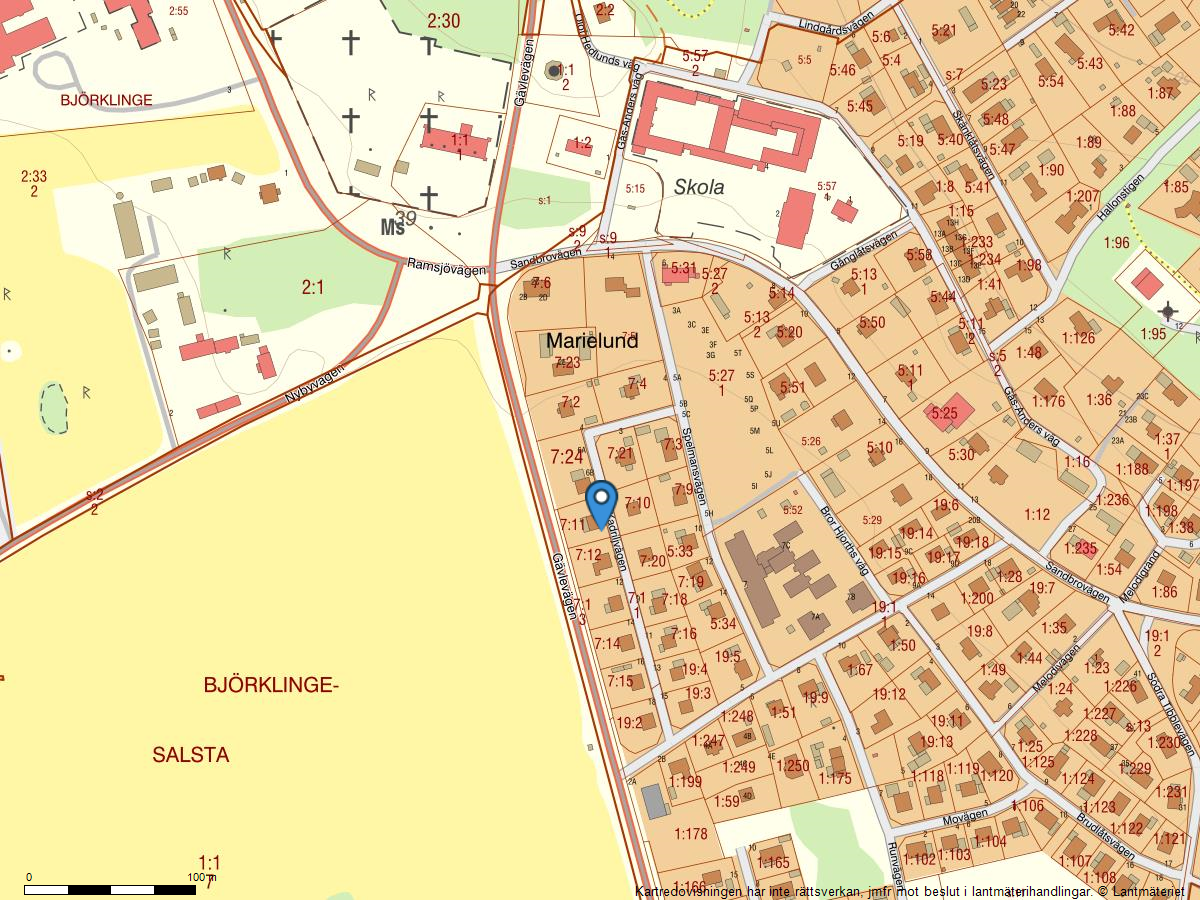 Bostadsbild från Kadriljvägen 8, Såld i Björklinge, Uppsala