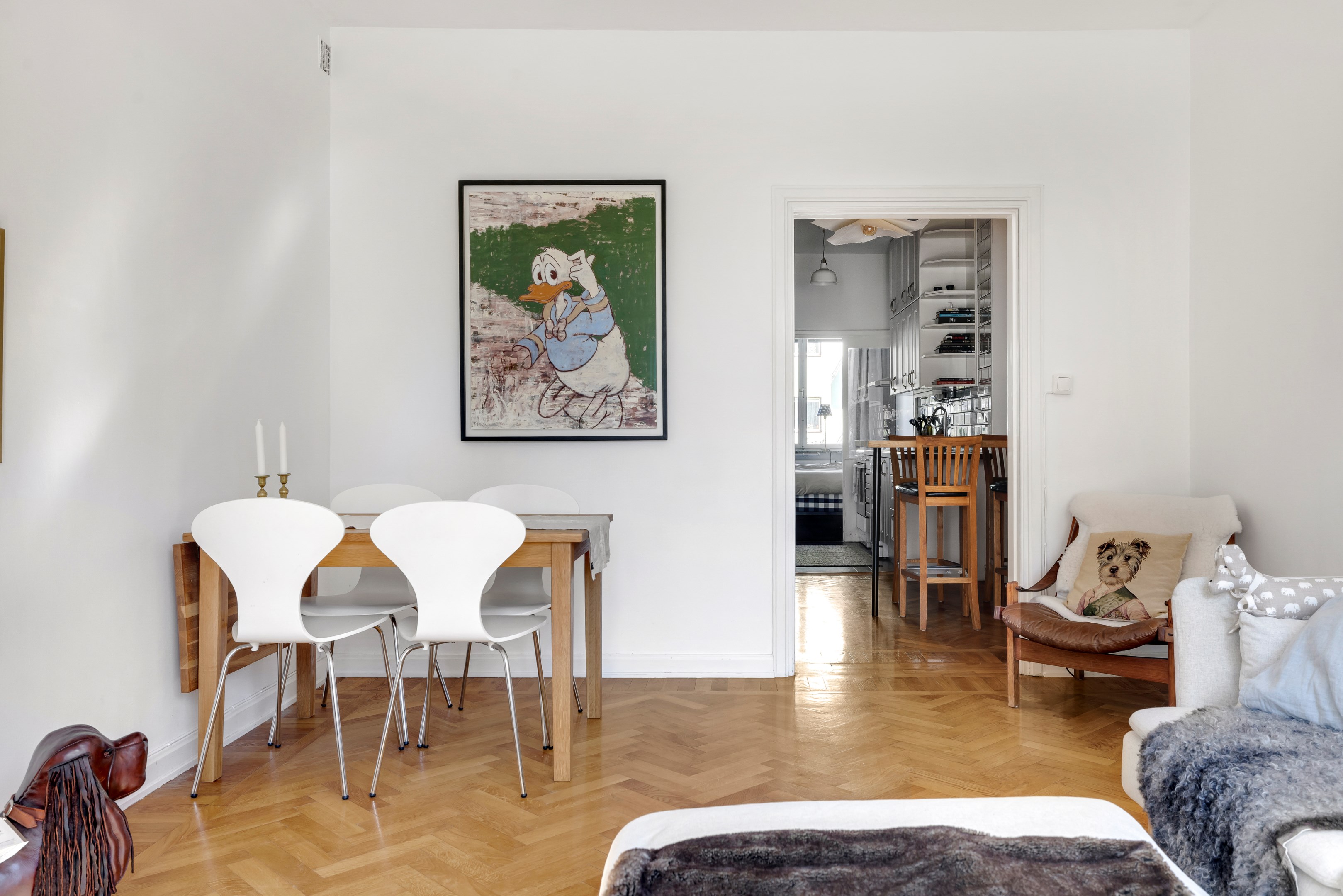 Bostadsbild från Odensgatan 4B, Kommande i Främre Luthagen, Uppsala
