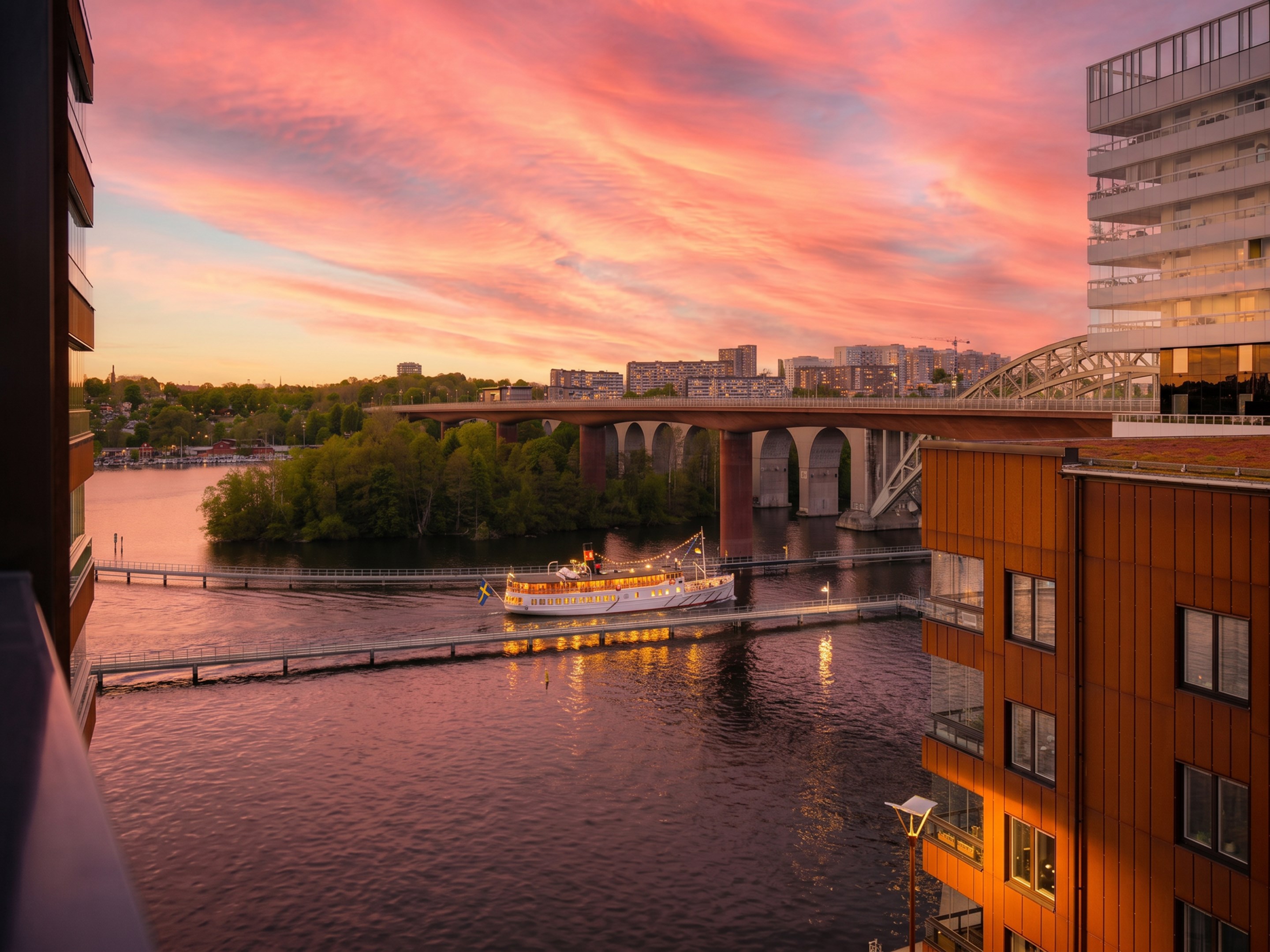 Bostadsbild från Önologgatan 1, 8 tr, Till salu i Liljeholmen - Liljeholmskajen, Stockholm
