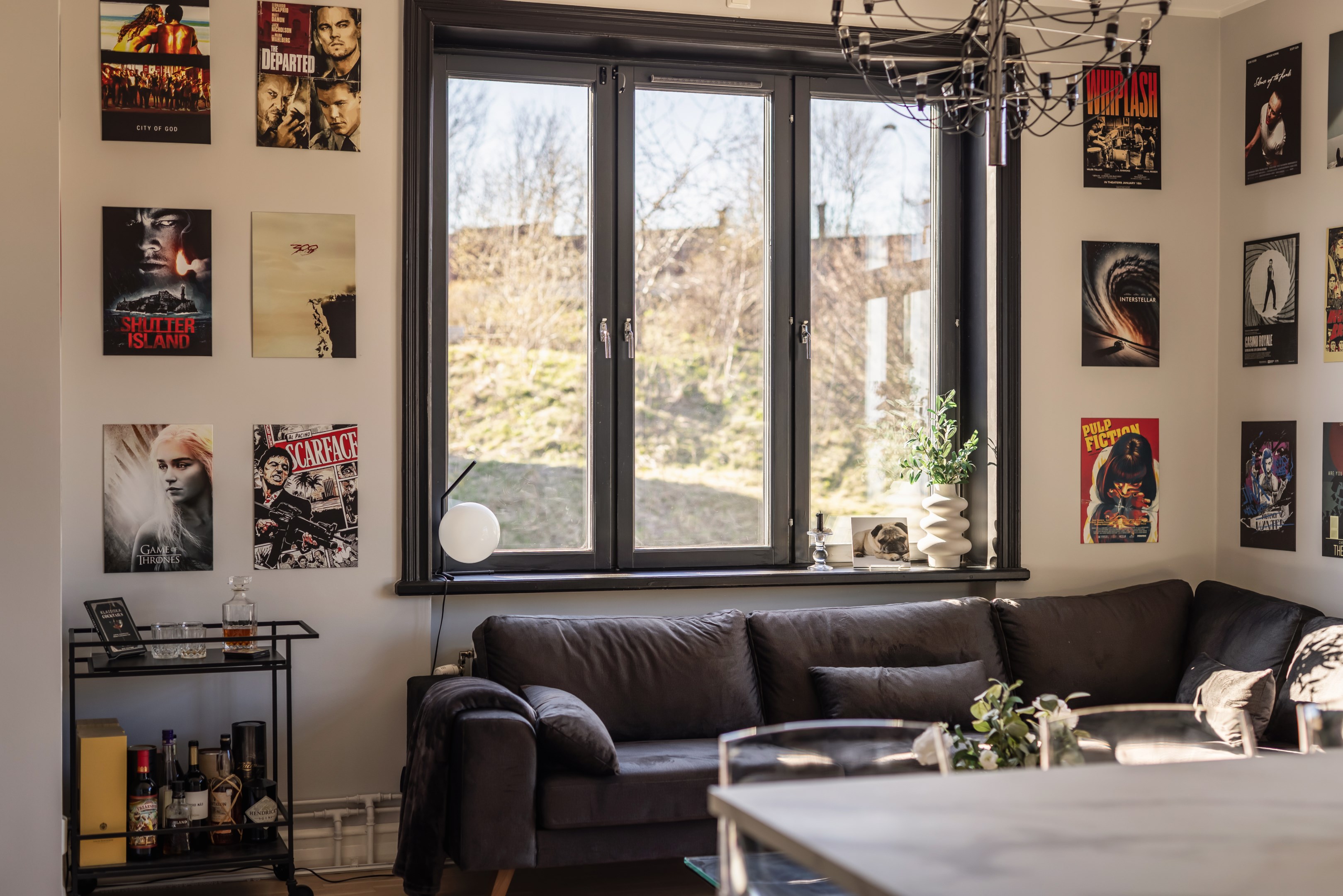 Bostadsbild från Winborgs Väg 7, Kommande i Järla sjö, Nacka