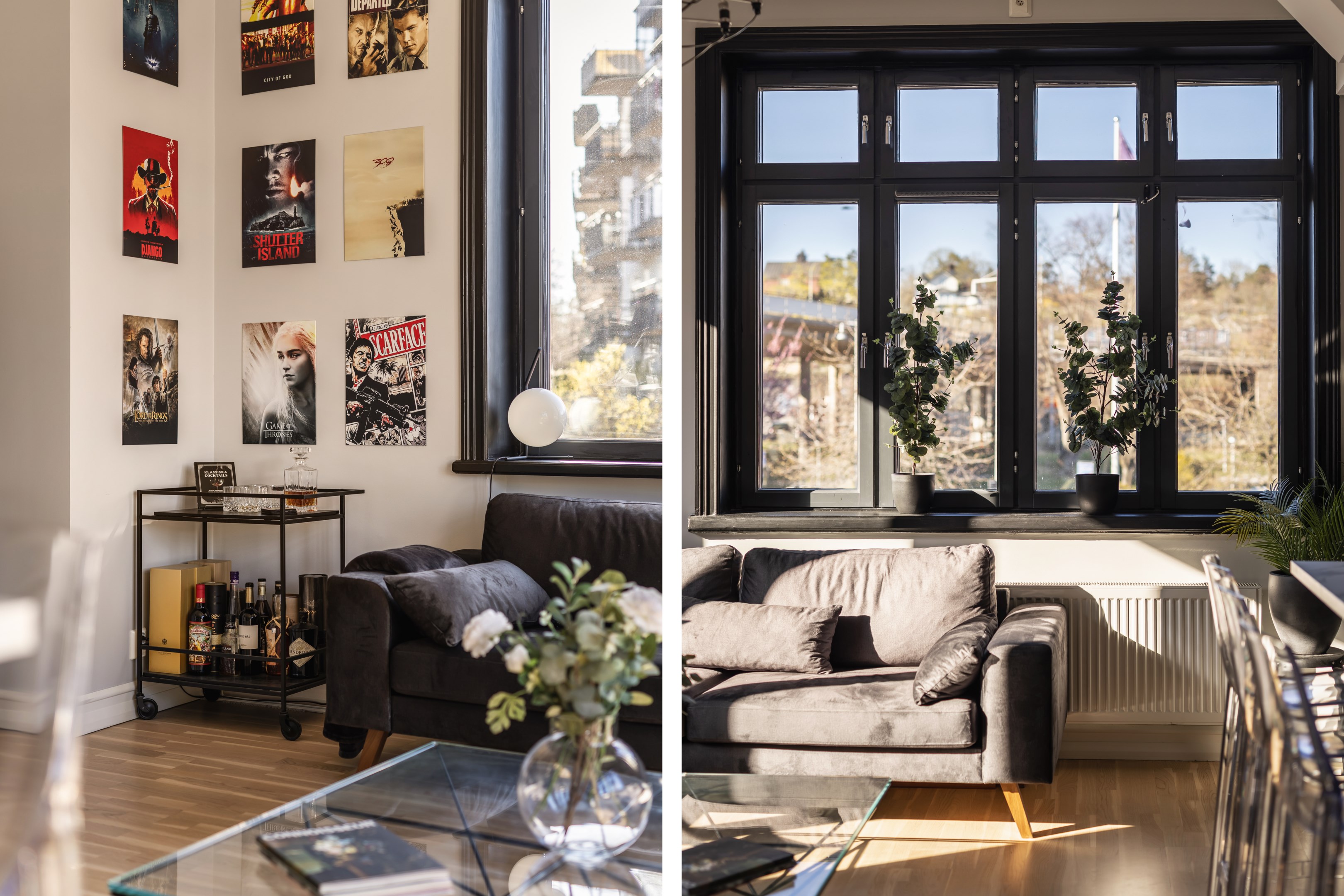 Bostadsbild från Winborgs Väg 7, Kommande i Järla sjö, Nacka