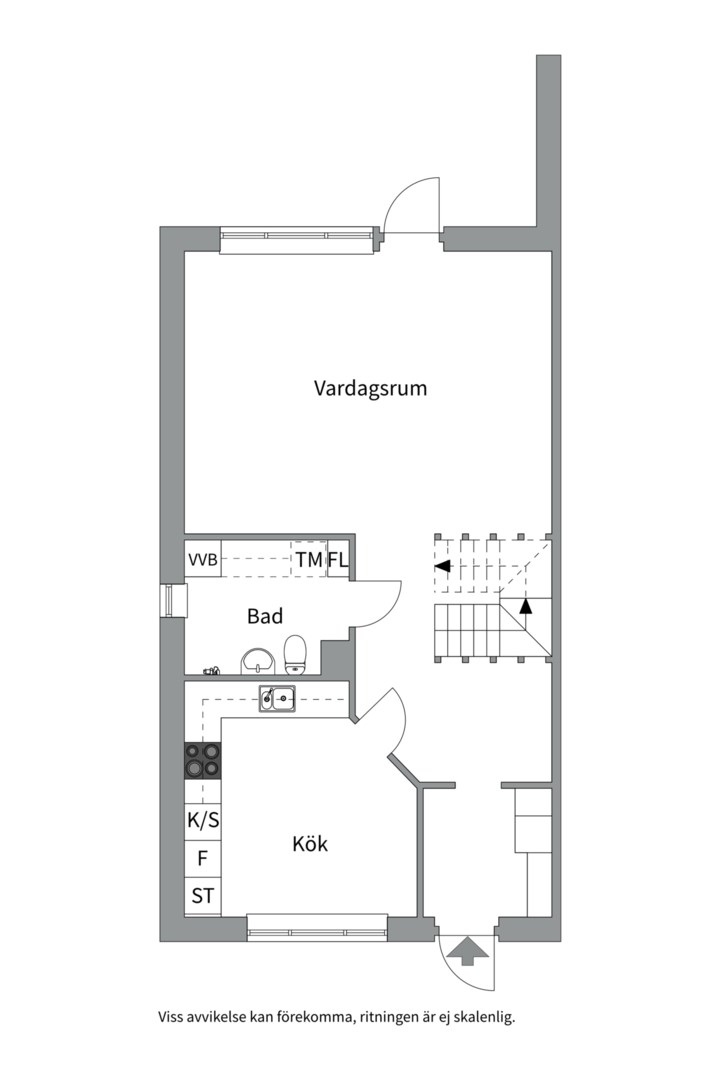 Planlösning från Berguddsvägen 84, Till salu i Bergudden - Saltsjöbaden, Nacka