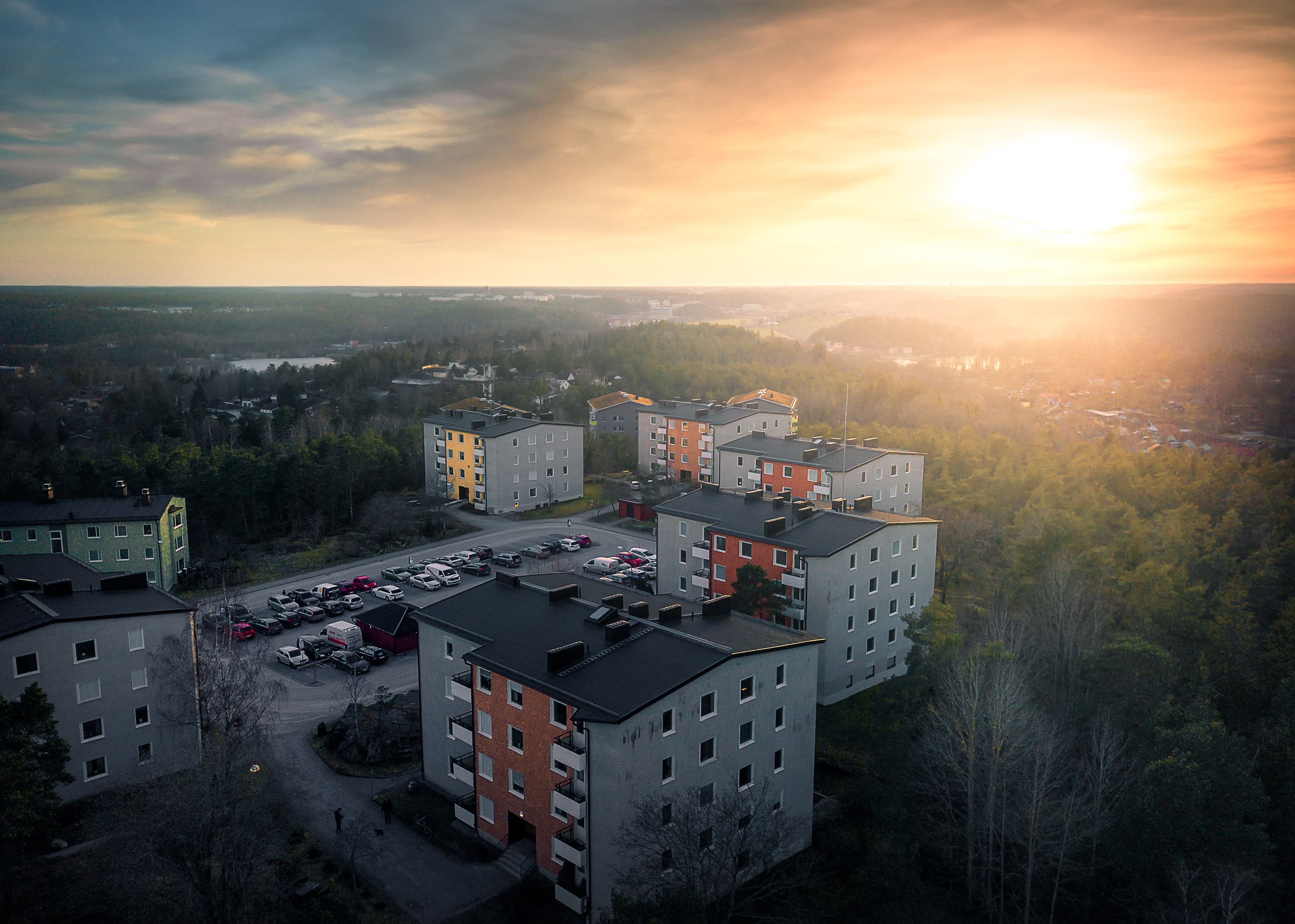 Bostadsbild från Månstorpsvägen 28, Kommande i G:a Tullingeberg, Botkyrka