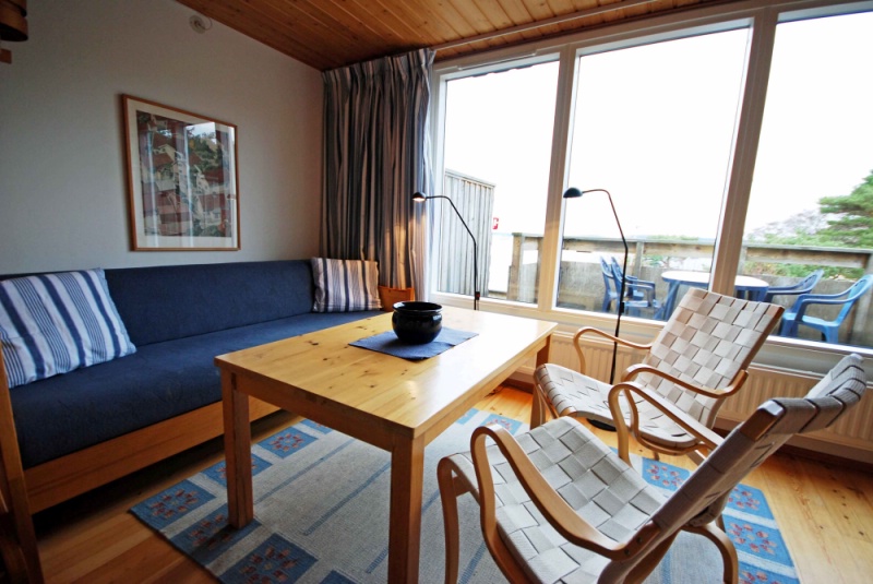 En plats för avkoppling med Bohusläns skärgård utanför