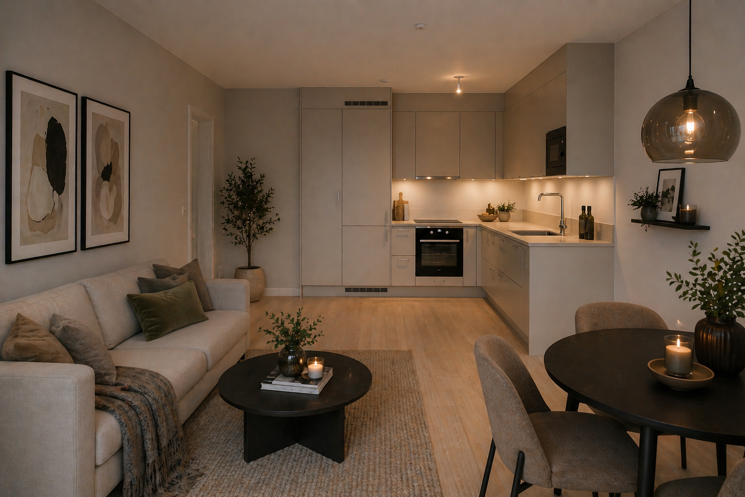 Bostadsbild från Oskarslundsbacken 30, Kommande i Liljeholmen - Liljeholmskajen, Stockholm
