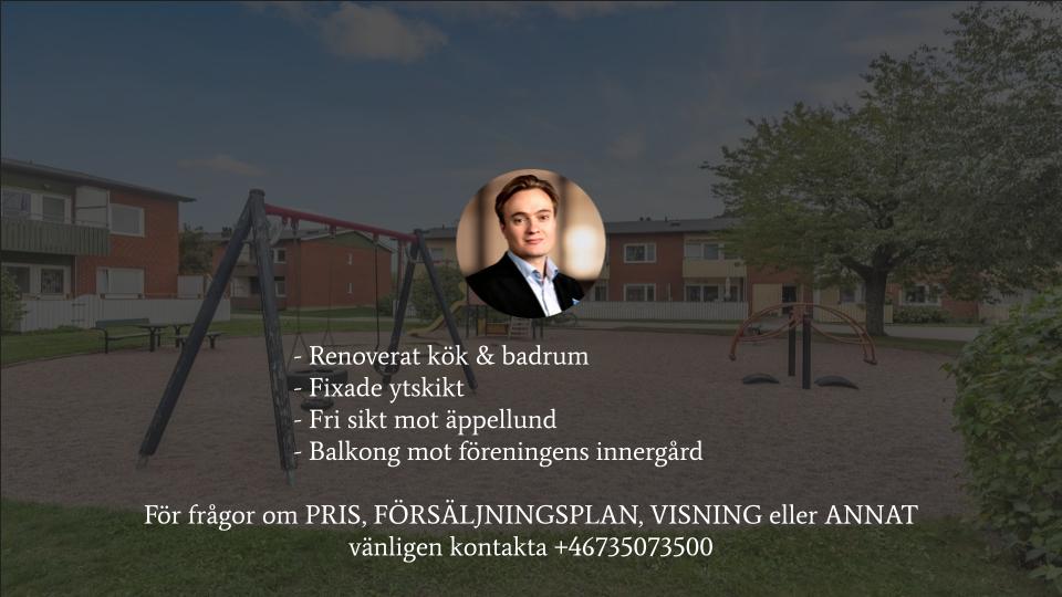 Bostadsbild från Körvelgatan 21A, Kommande i Årsta, Uppsala