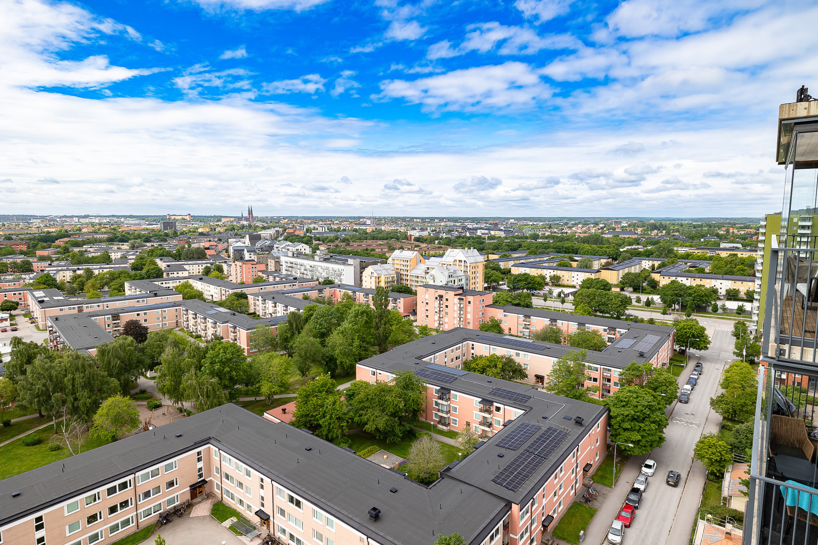 Bostadsbild från Albert Engströmsgatan 2H, Kommande i Gränby, Uppsala