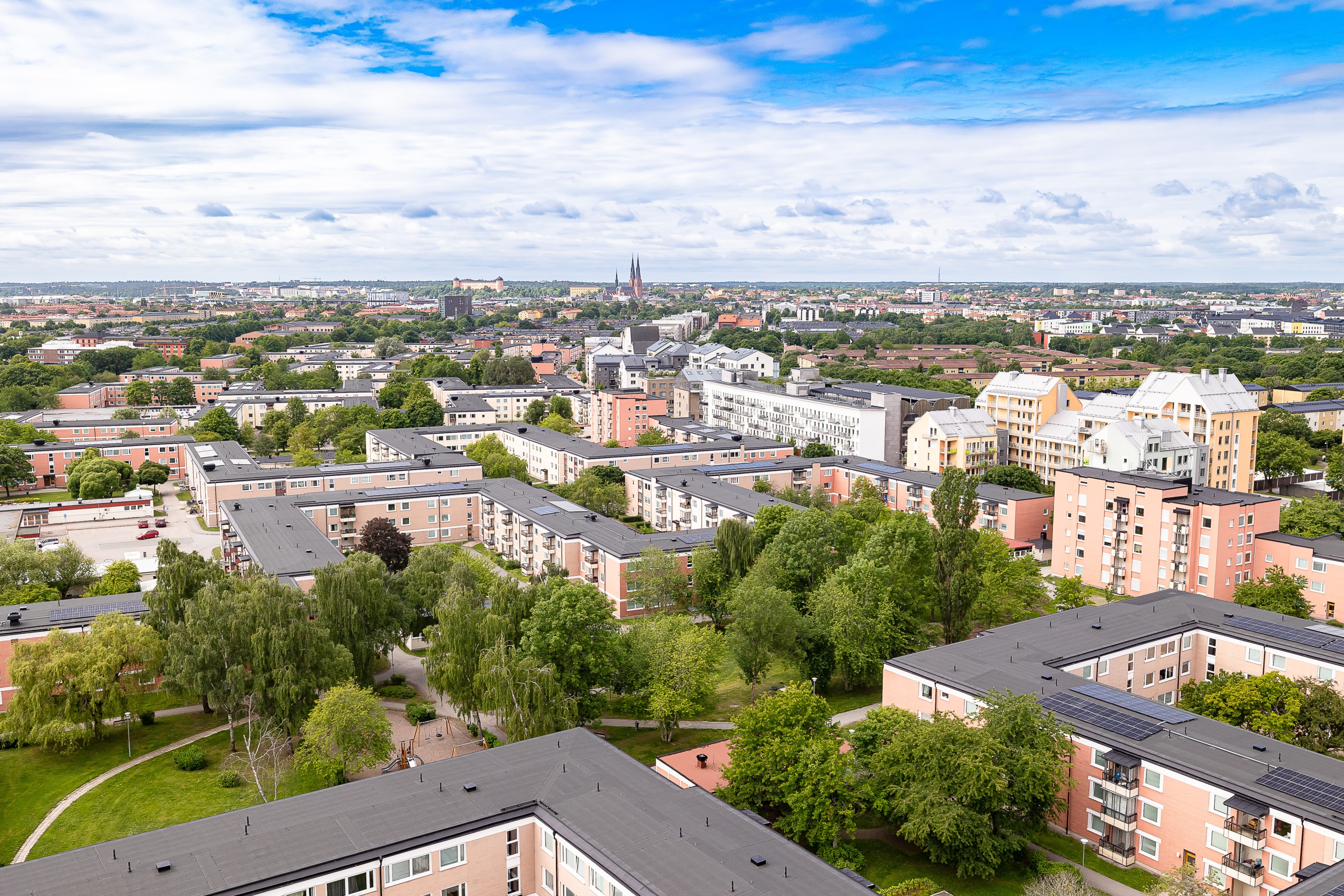 Bostadsbild från Albert Engströmsgatan 2H, Kommande i Gränby, Uppsala