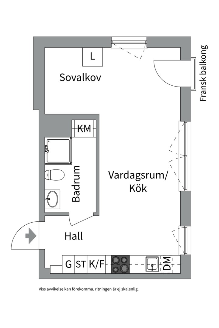 Planlösning från Tändkulevägen 31, 1tr, Kommande i Nacka Strand, Nacka