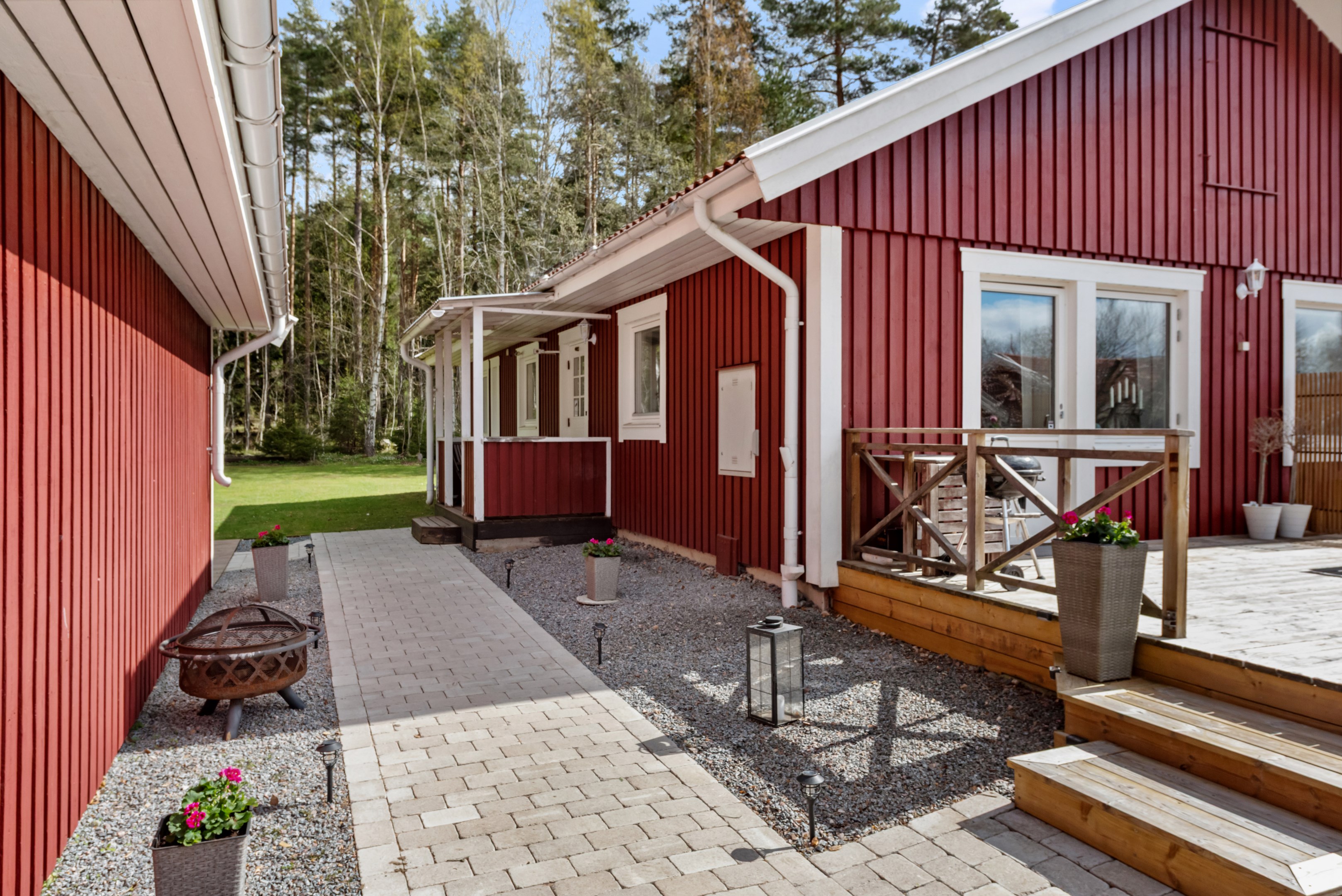 Ingång till huset